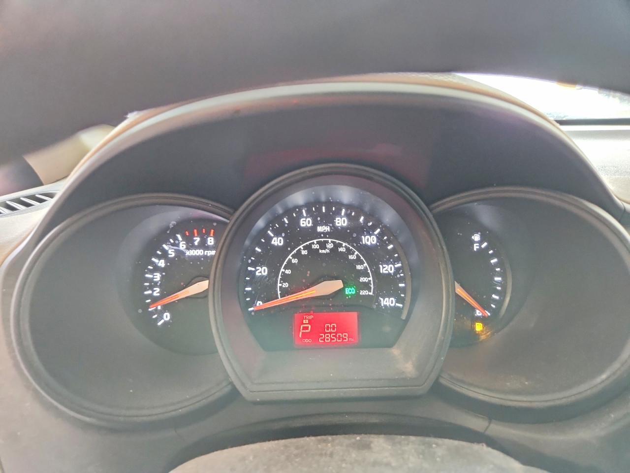 2013 Kia Rio Lx Red vin: KNADM5A3XD6247795