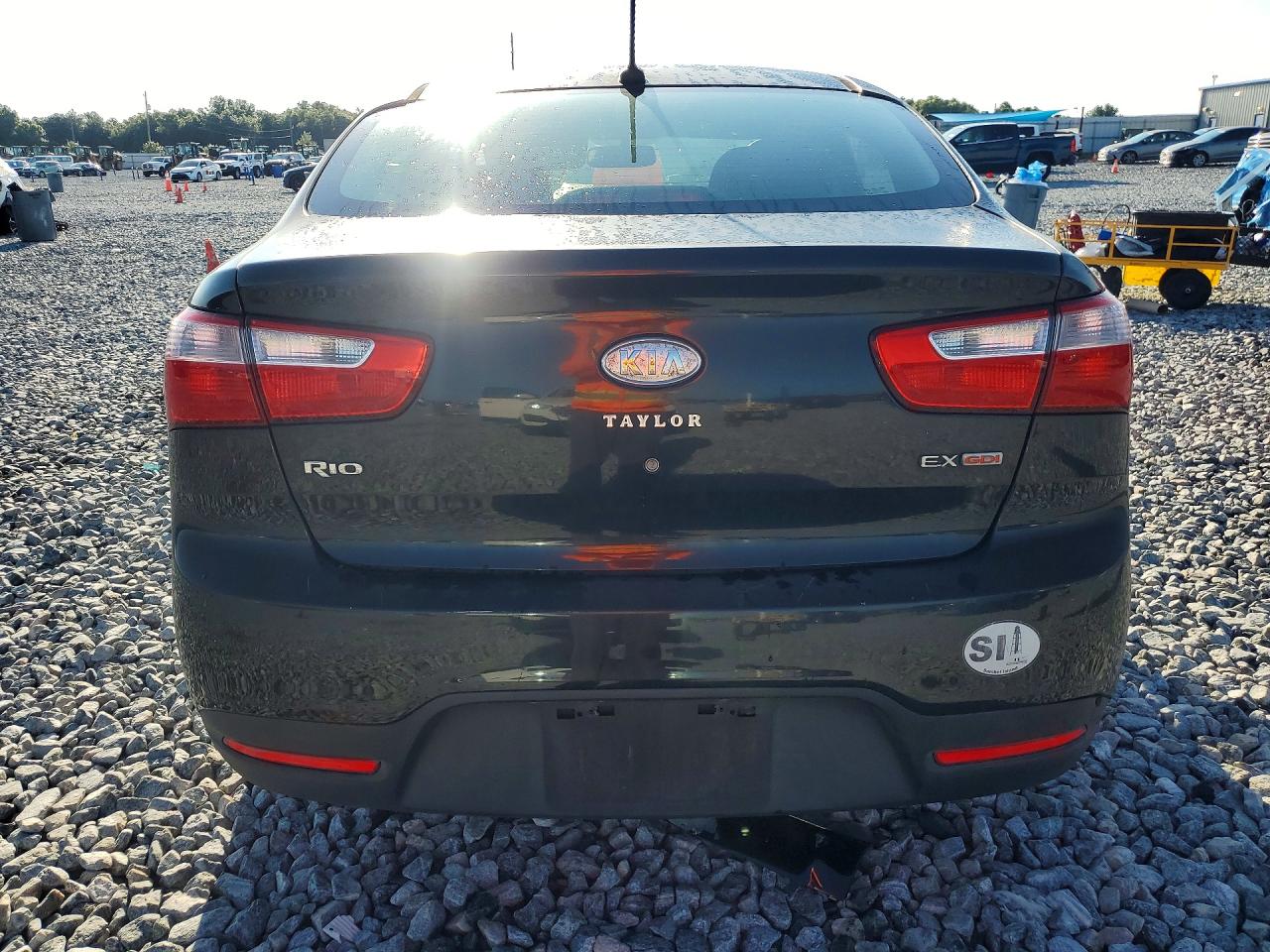 2012 Kia Rio Ex Black vin: KNADN4A30C6075704