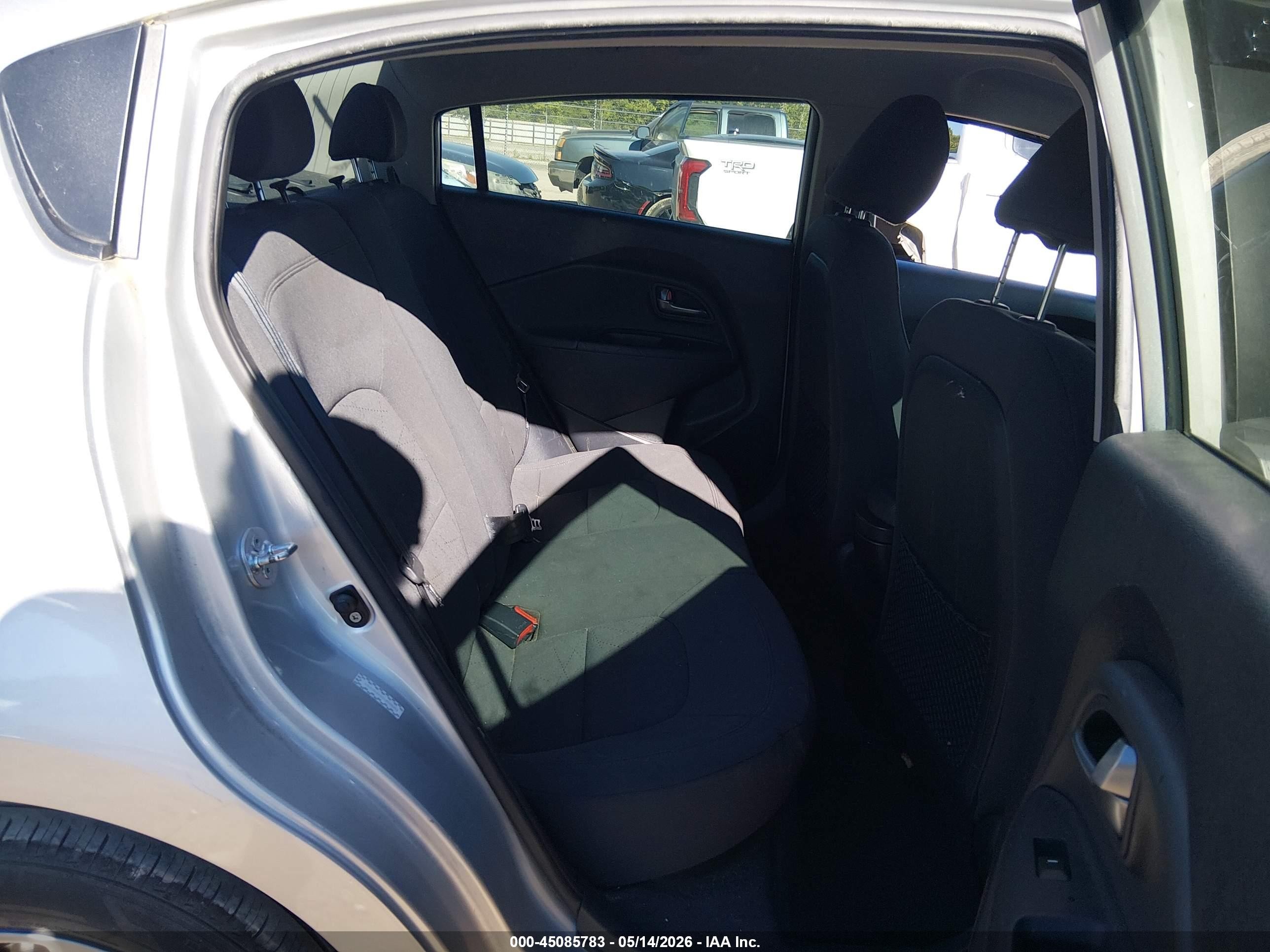 2012 Kia Rio Ex Silver vin: KNADN4A30C6088954