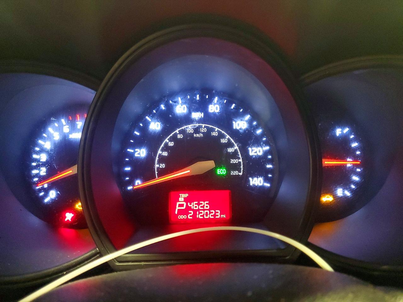 2013 Kia Rio Ex Red vin: KNADN4A30D6113370