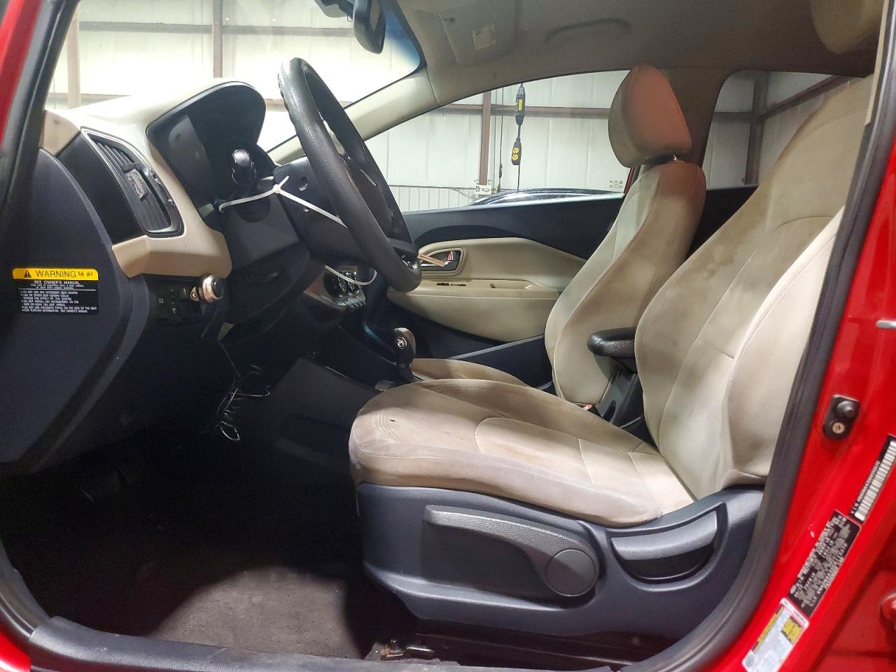 2013 Kia Rio Ex Red vin: KNADN4A30D6113370
