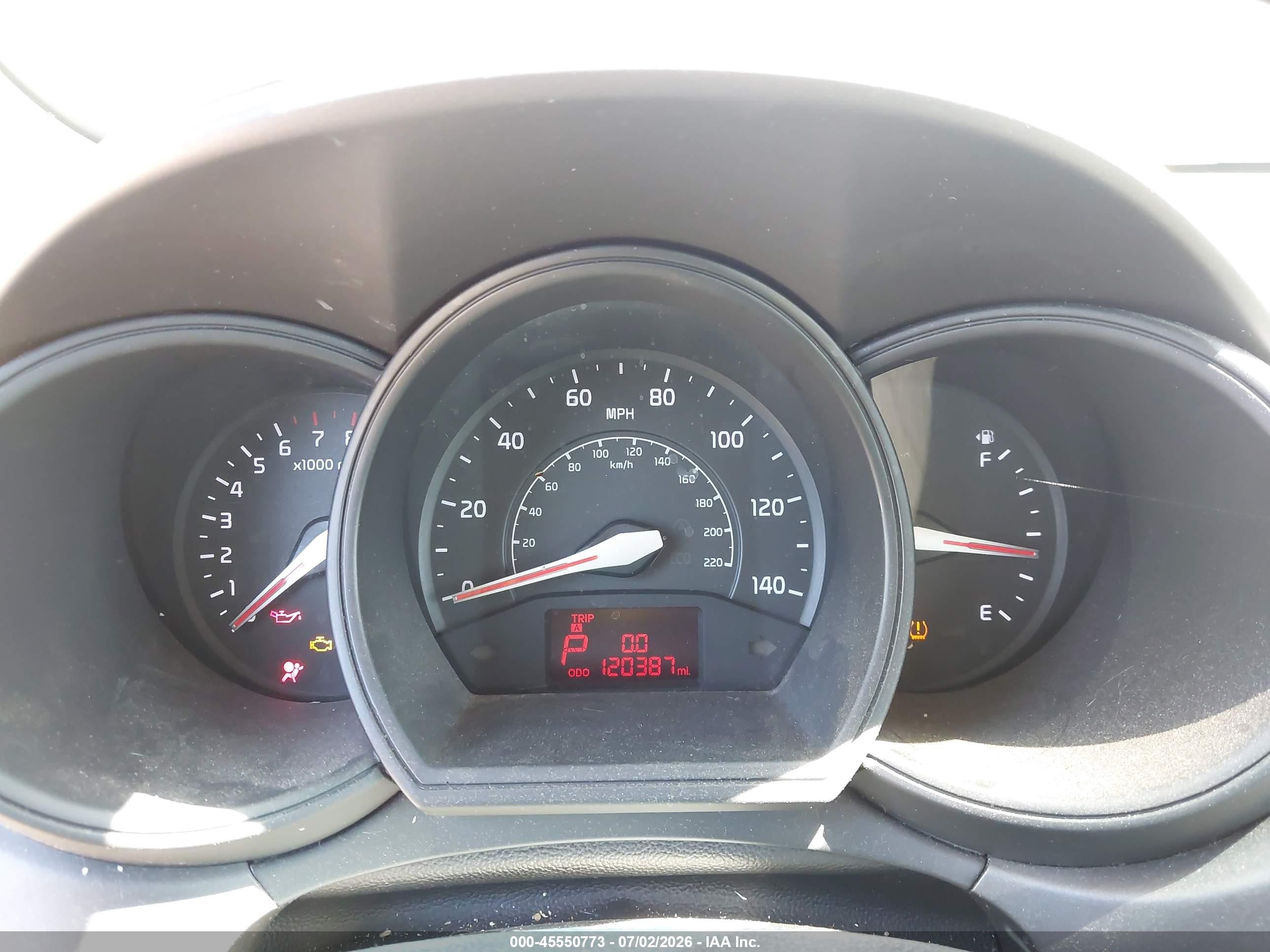 2013 Kia Rio Ex Red vin: KNADN4A30D6120321