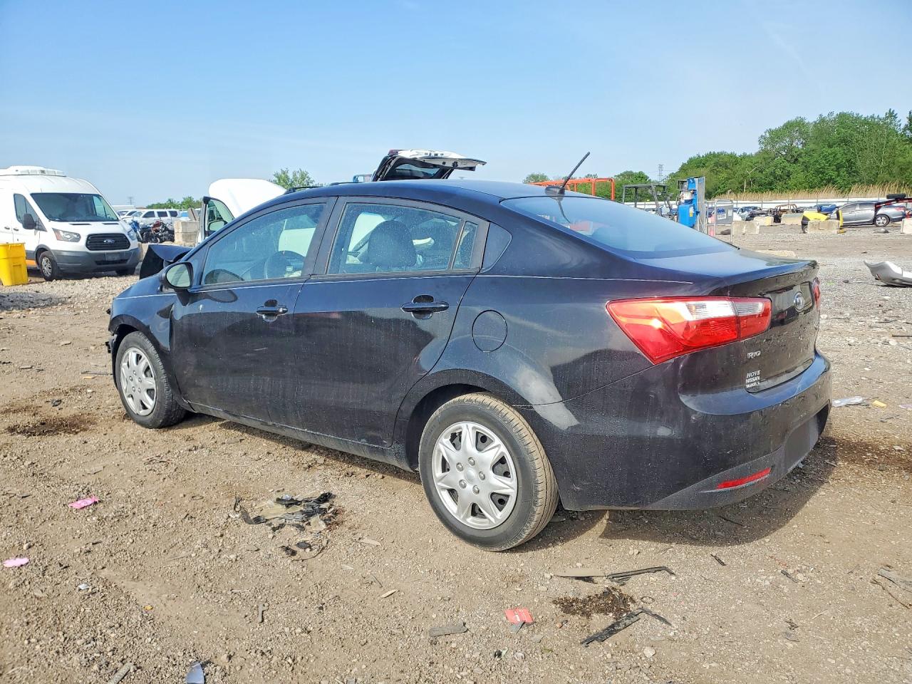 2013 Kia Rio Ex Black vin: KNADN4A30D6128922