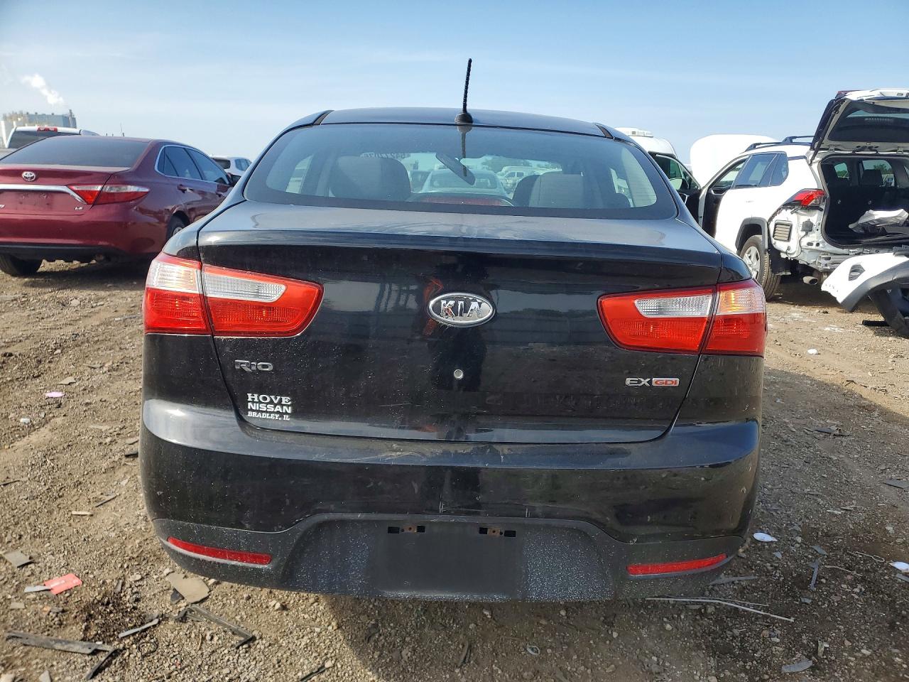 2013 Kia Rio Ex Black vin: KNADN4A30D6128922