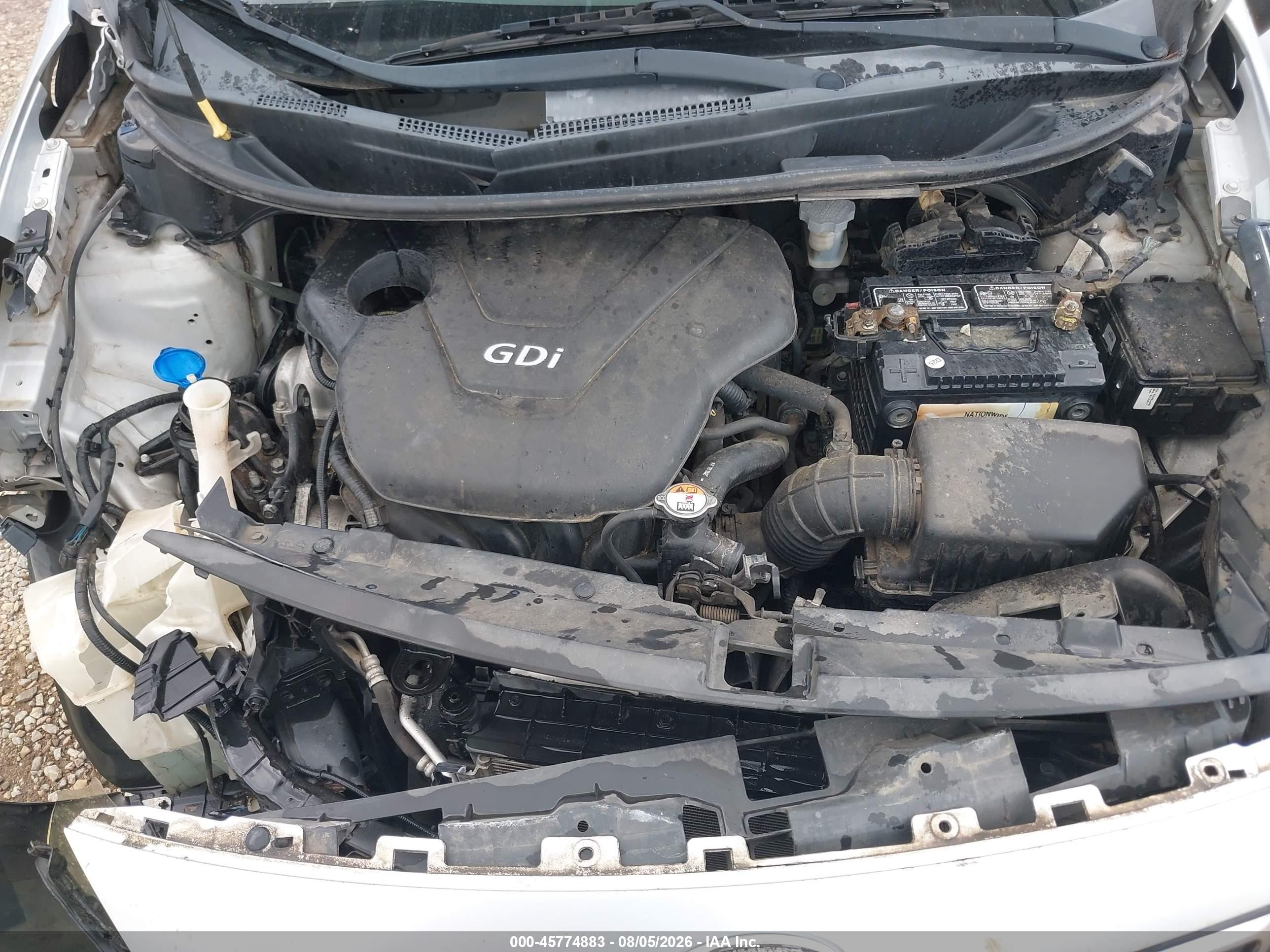2013 Kia Rio Ex Серебряный vin: KNADN4A30D6132226