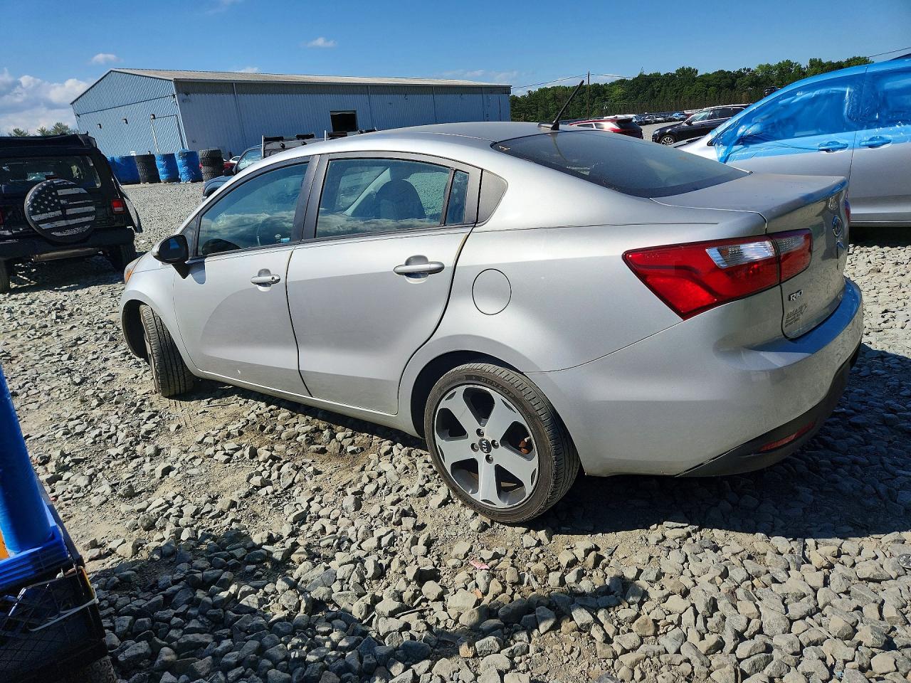 2012 Kia Rio Sx Серебряный vin: KNADN4A31C6065084