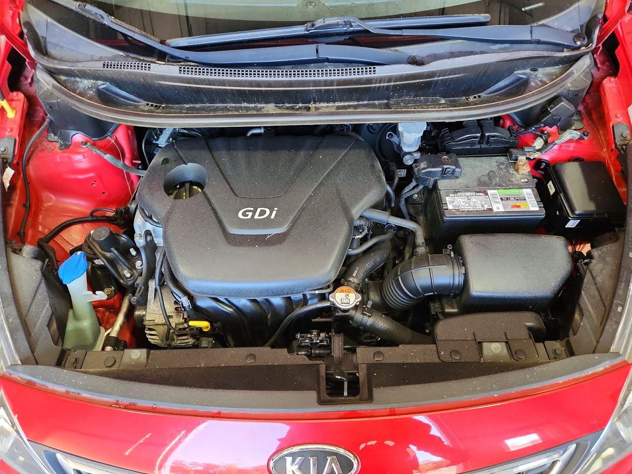 2012 Kia Rio Ex Red vin: KNADN4A31C6071659