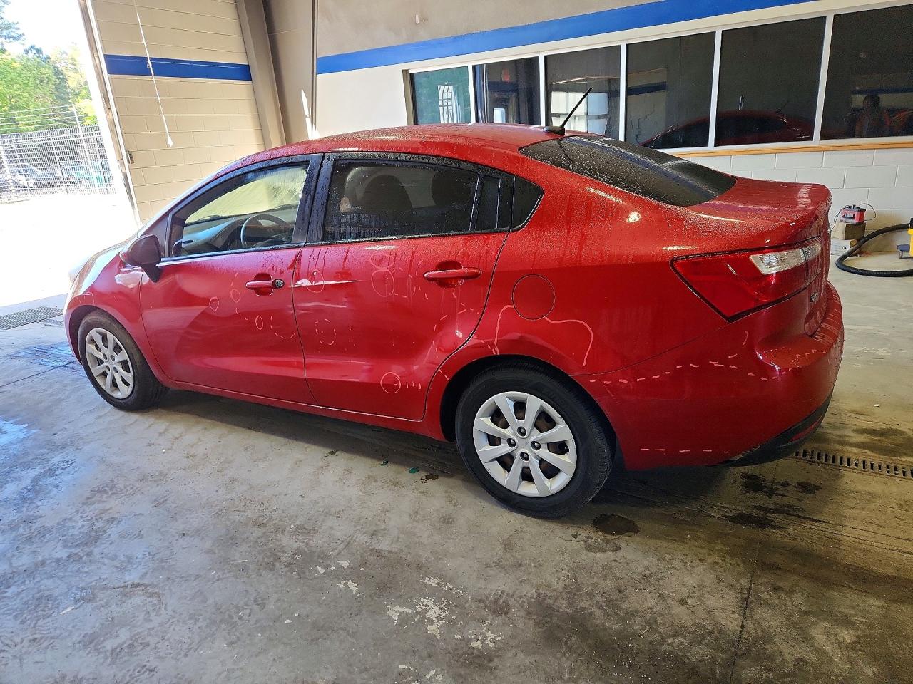 2012 Kia Rio Ex Red vin: KNADN4A31C6071659
