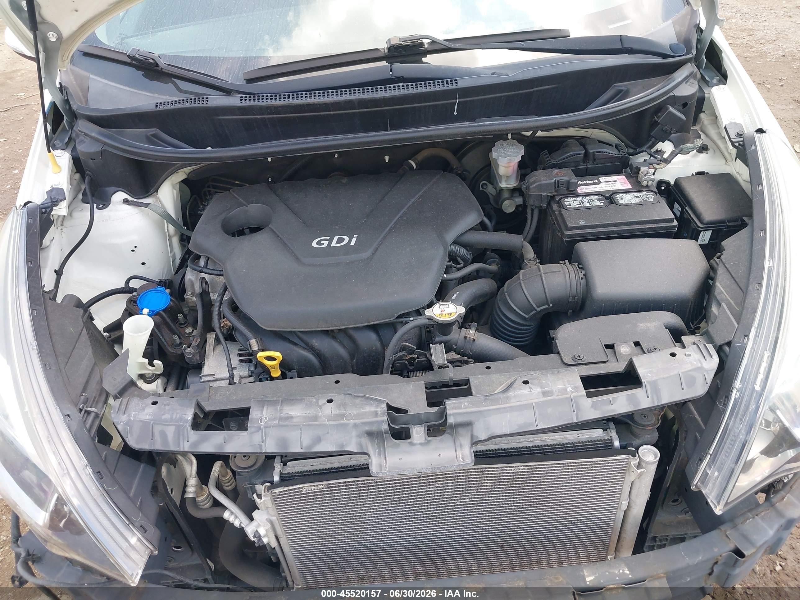 2012 Kia Rio Sx White vin: KNADN4A31C6083889