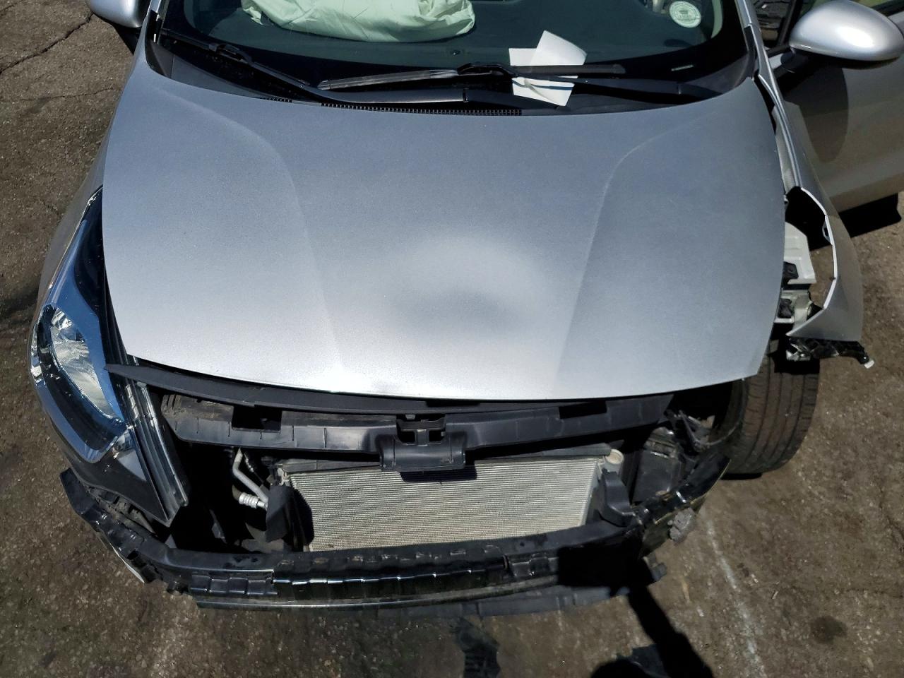 2012 Kia Rio Ex Серебряный vin: KNADN4A31C6086324
