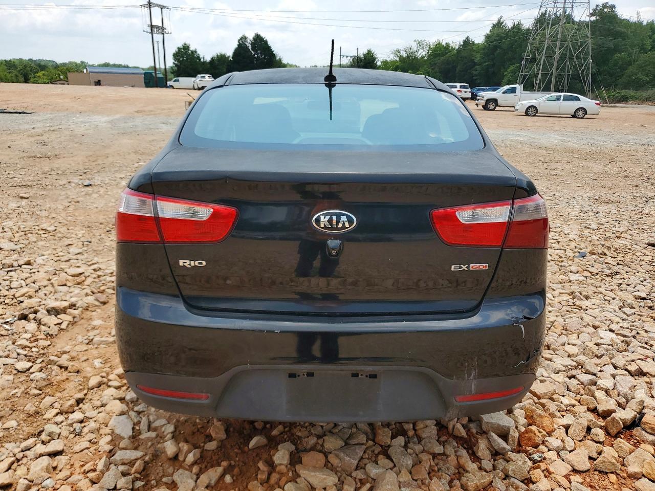 2015 Kia Rio Ex Black vin: KNADN4A31F6447037