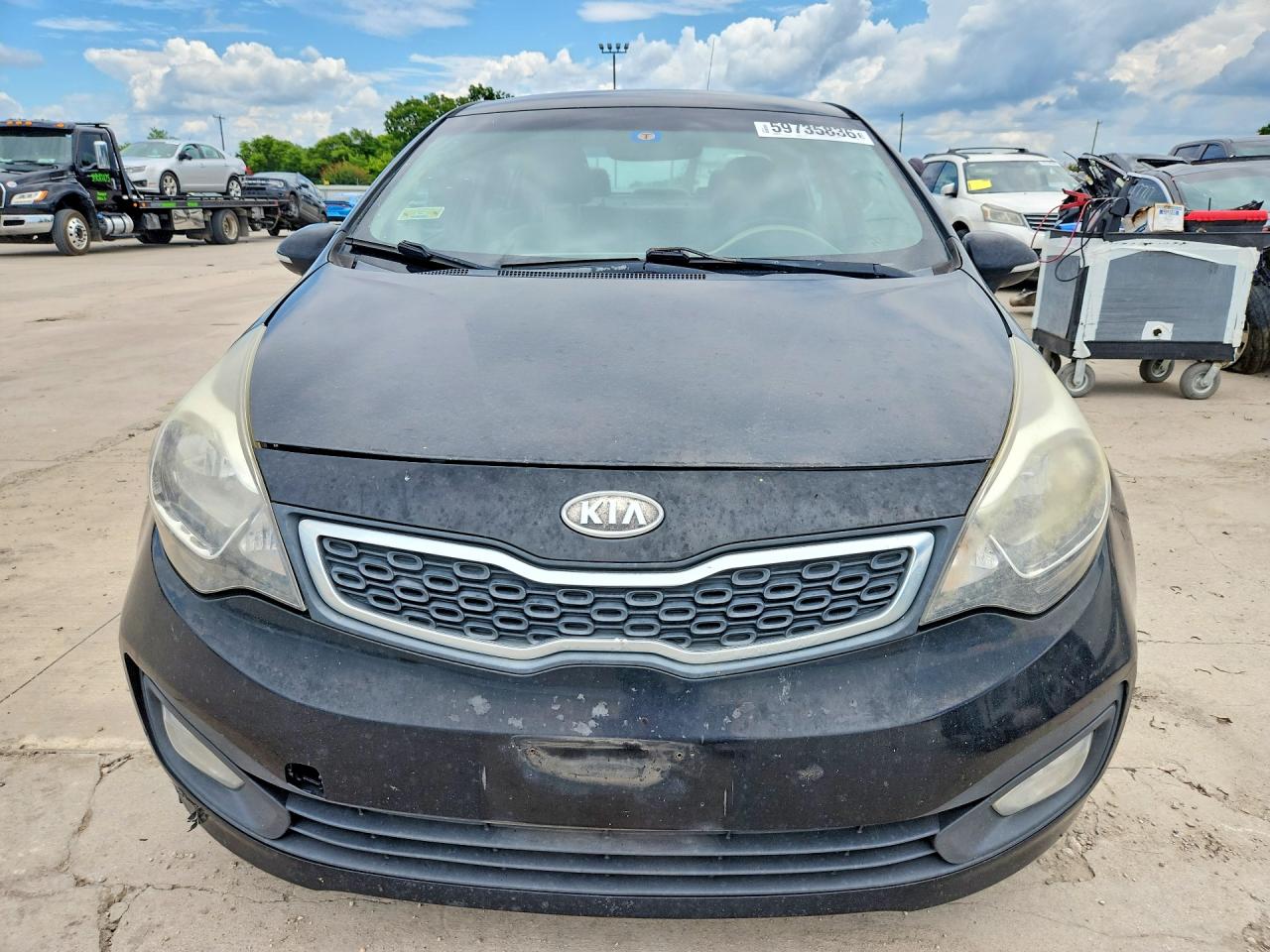 2013 Kia Rio Ex Black vin: KNADN4A32D6117212