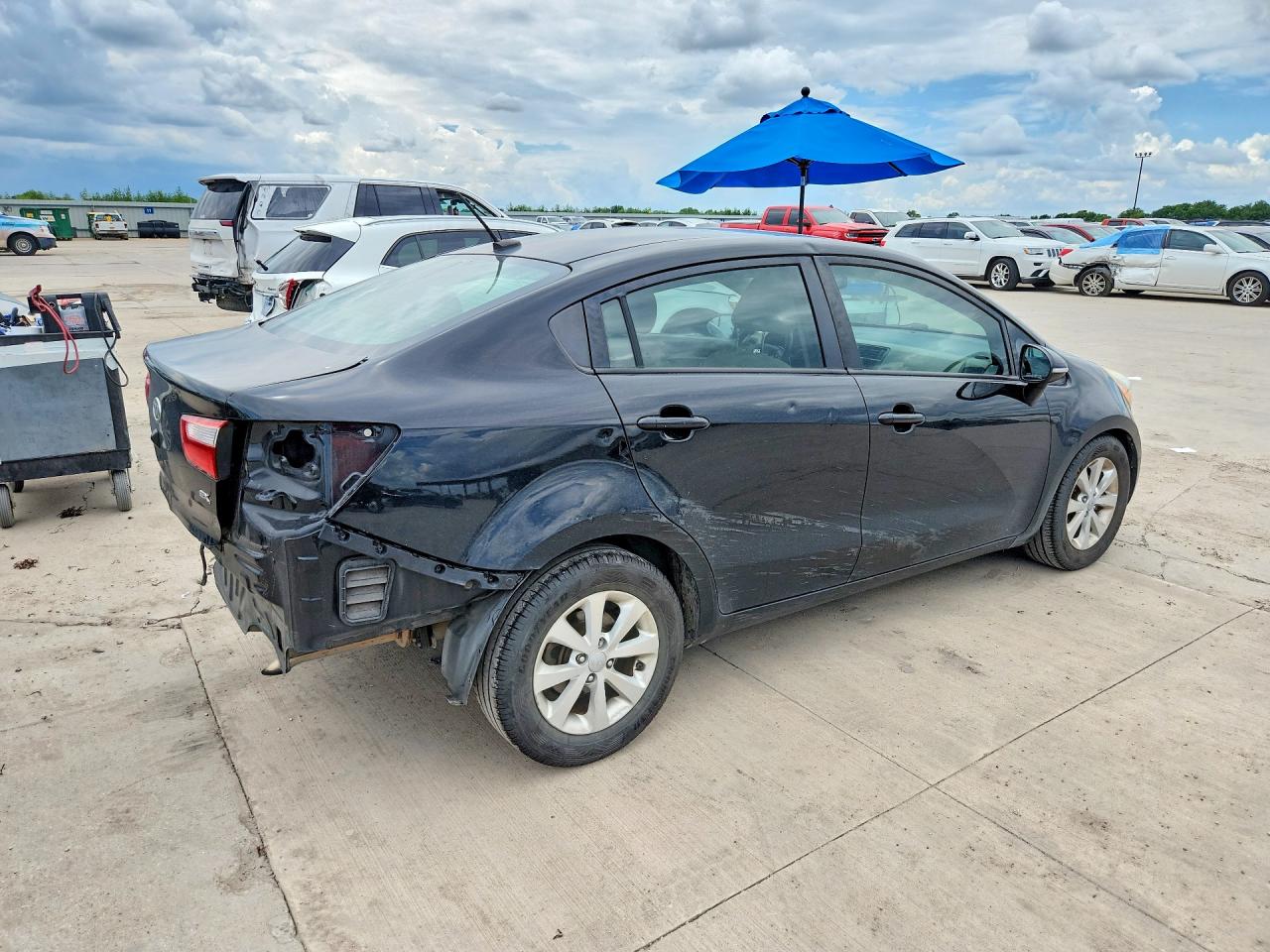 2013 Kia Rio Ex Black vin: KNADN4A32D6117212