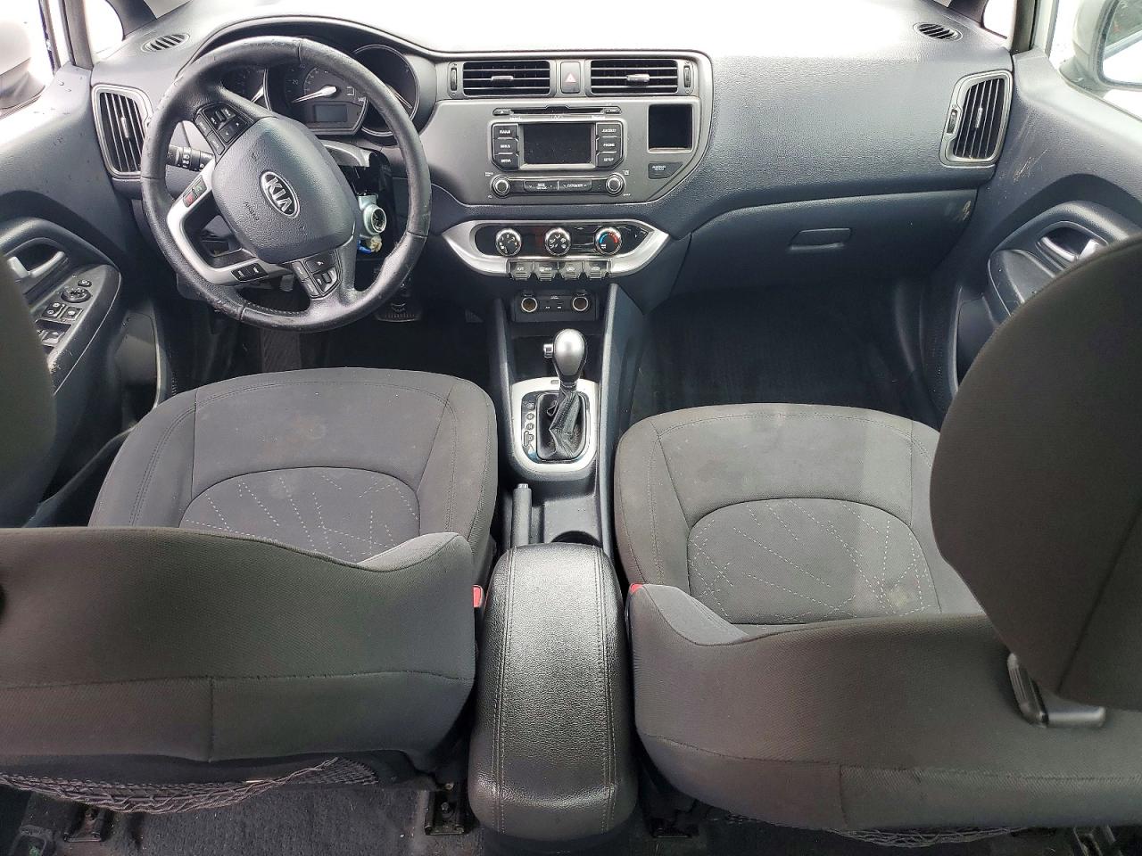 2013 Kia Rio Ex Silver vin: KNADN4A32D6201529
