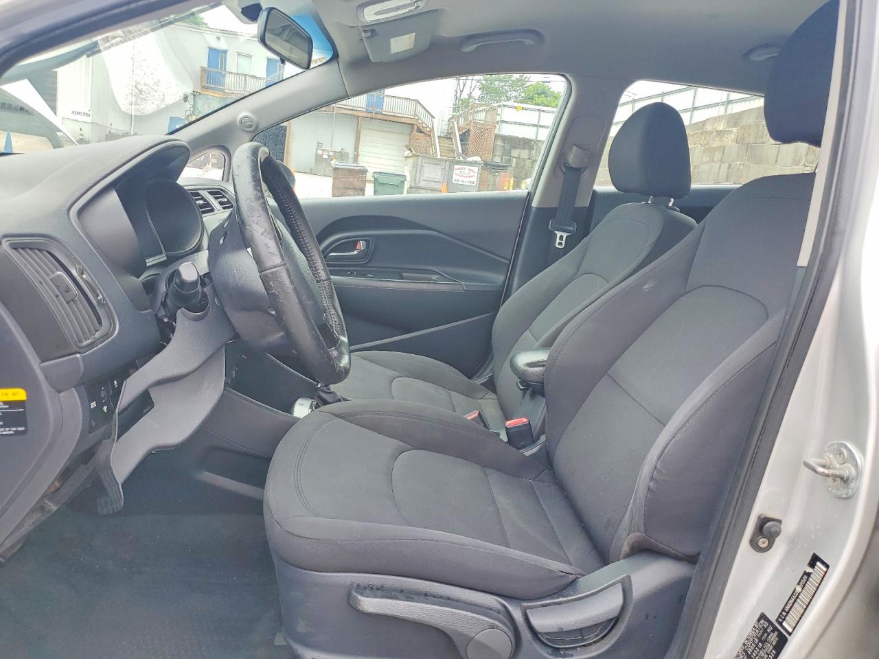 2013 Kia Rio Ex Silver vin: KNADN4A32D6201529