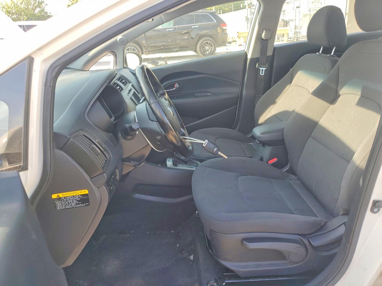2015 Kia Rio Ex White vin: KNADN4A32F6460007