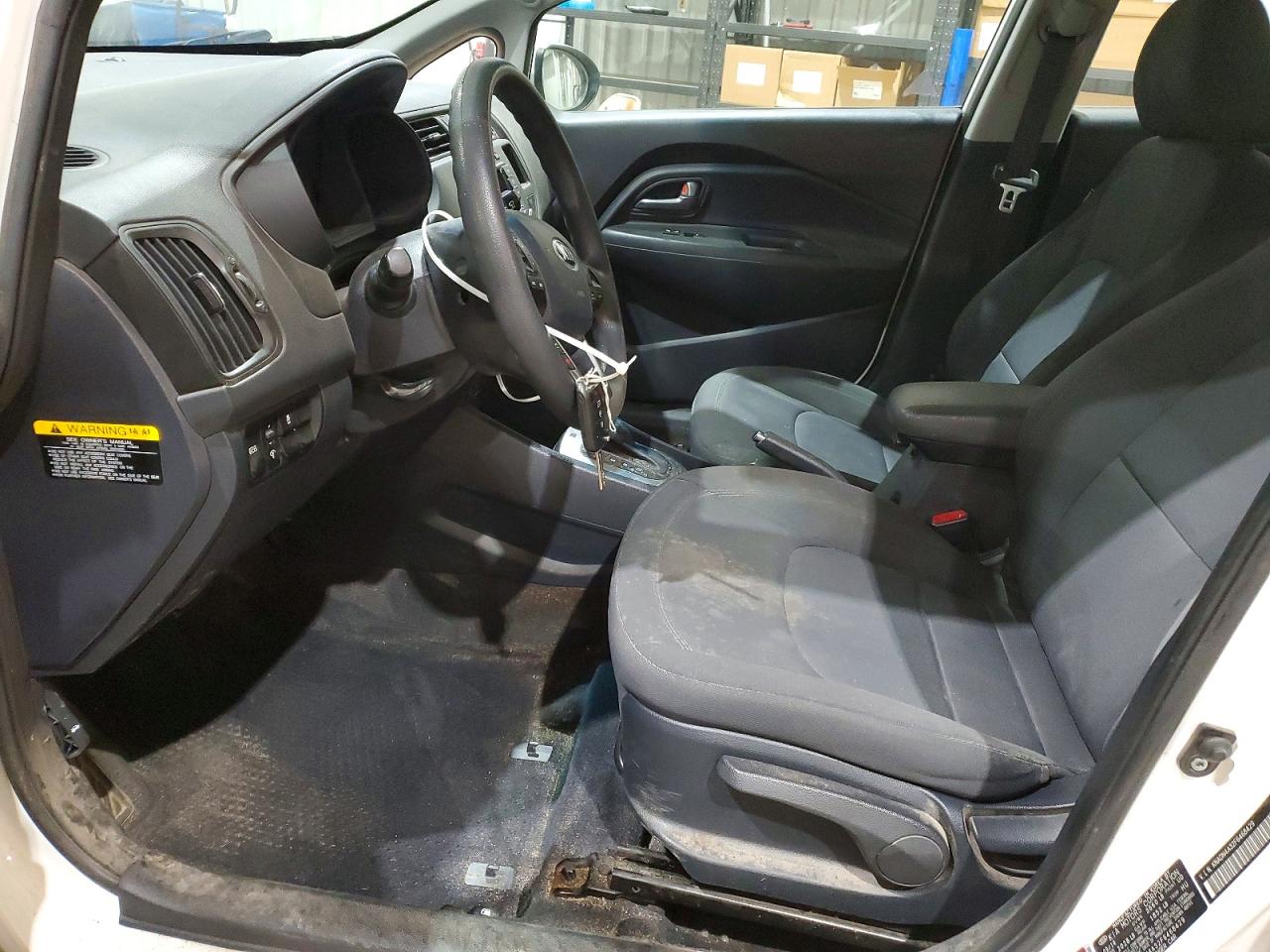 2015 Kia Rio Ex White vin: KNADN4A32F6468429
