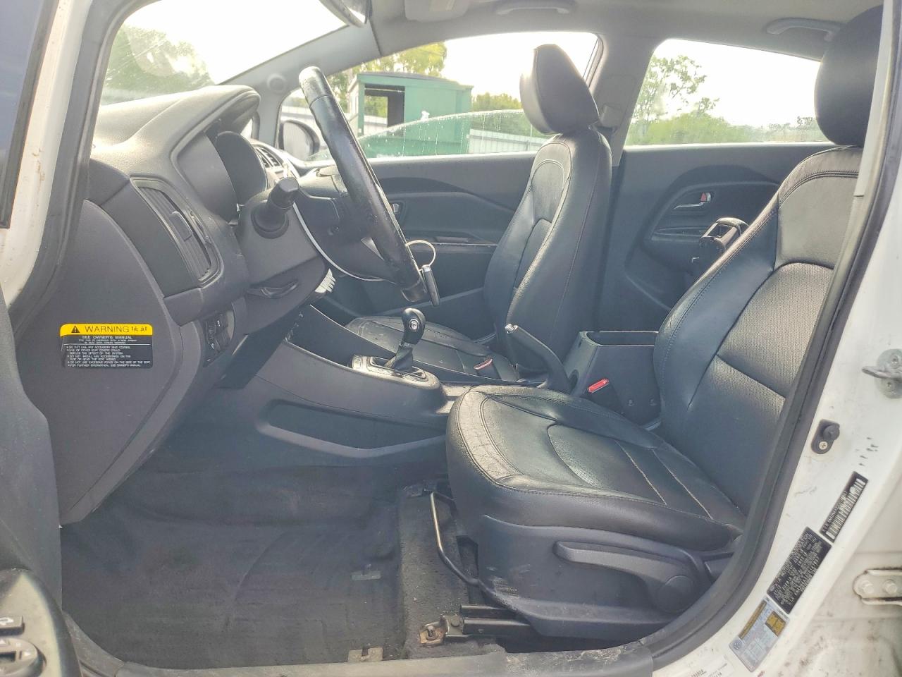 2013 Kia Rio Sx White vin: KNADN4A33D6147867