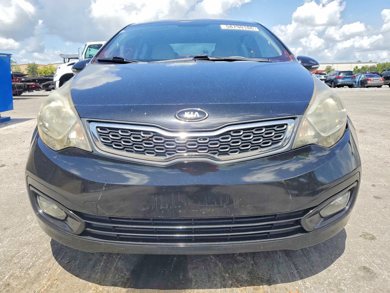 2013 Kia Rio Ex Black vin: KNADN4A33D6233678