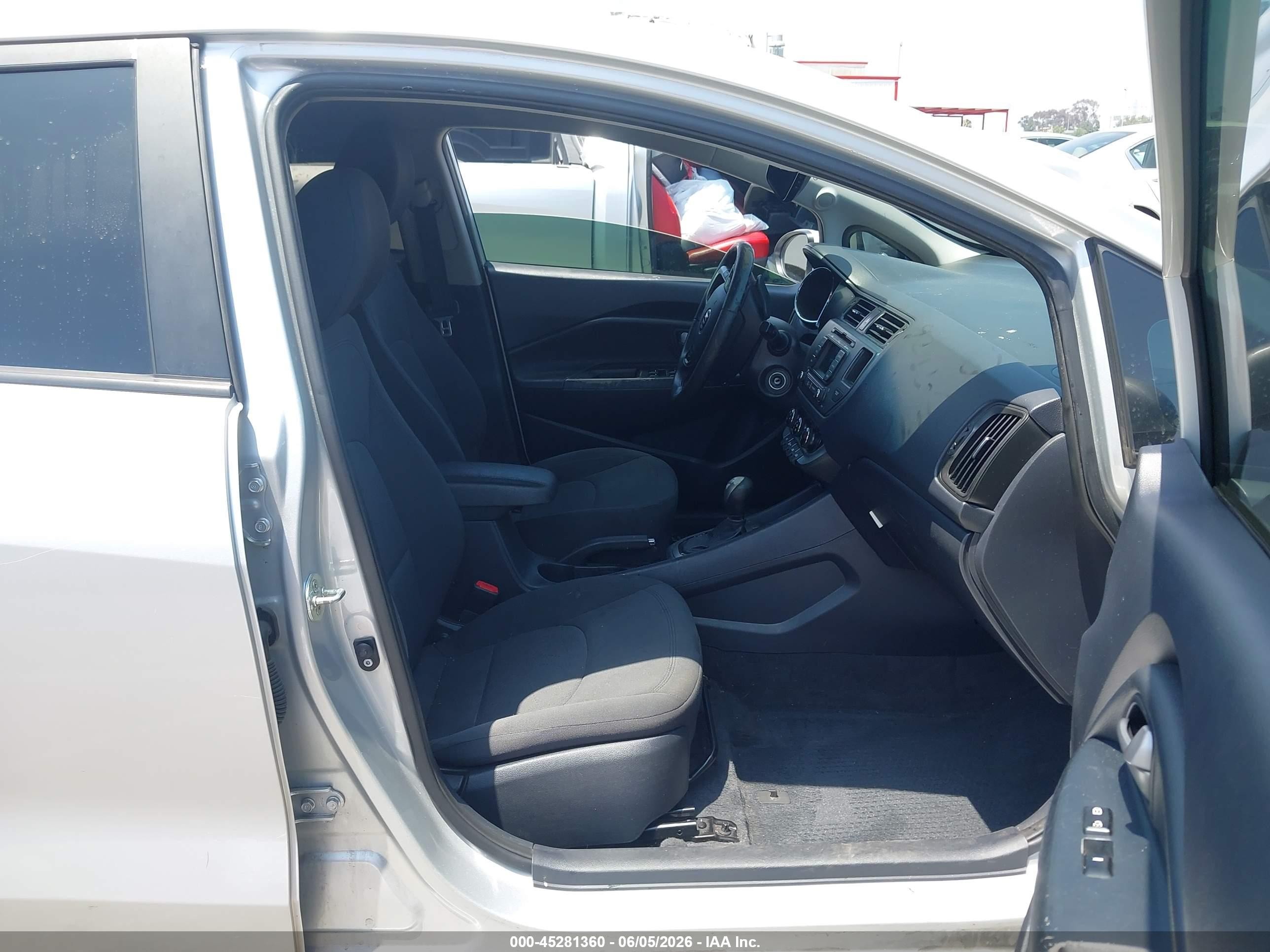 2013 Kia Rio Sx Silver vin: KNADN4A33D6271055