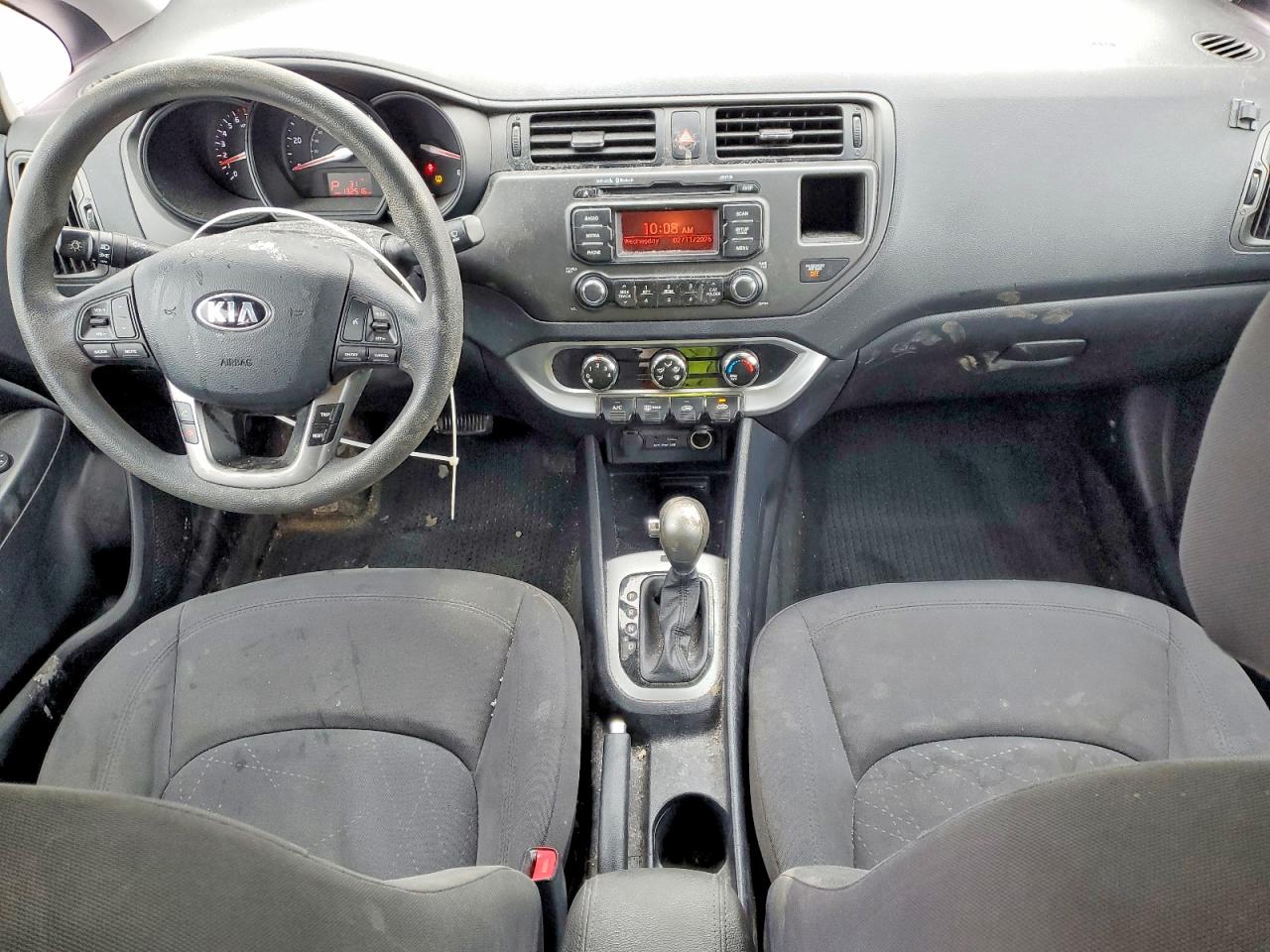 2013 Kia Rio Ex White vin: KNADN4A33D6300375