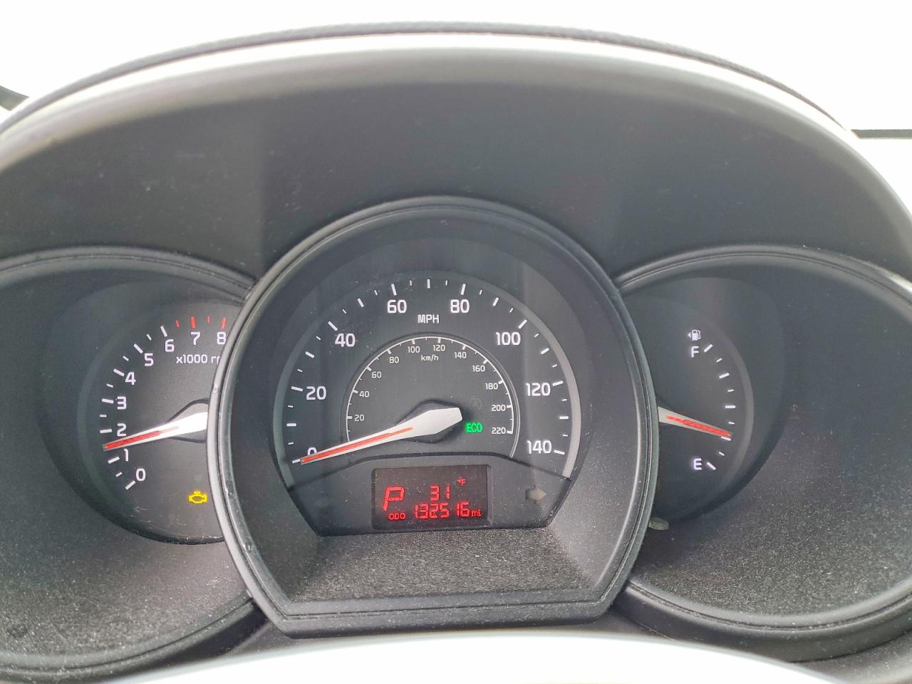2013 Kia Rio Ex White vin: KNADN4A33D6300375