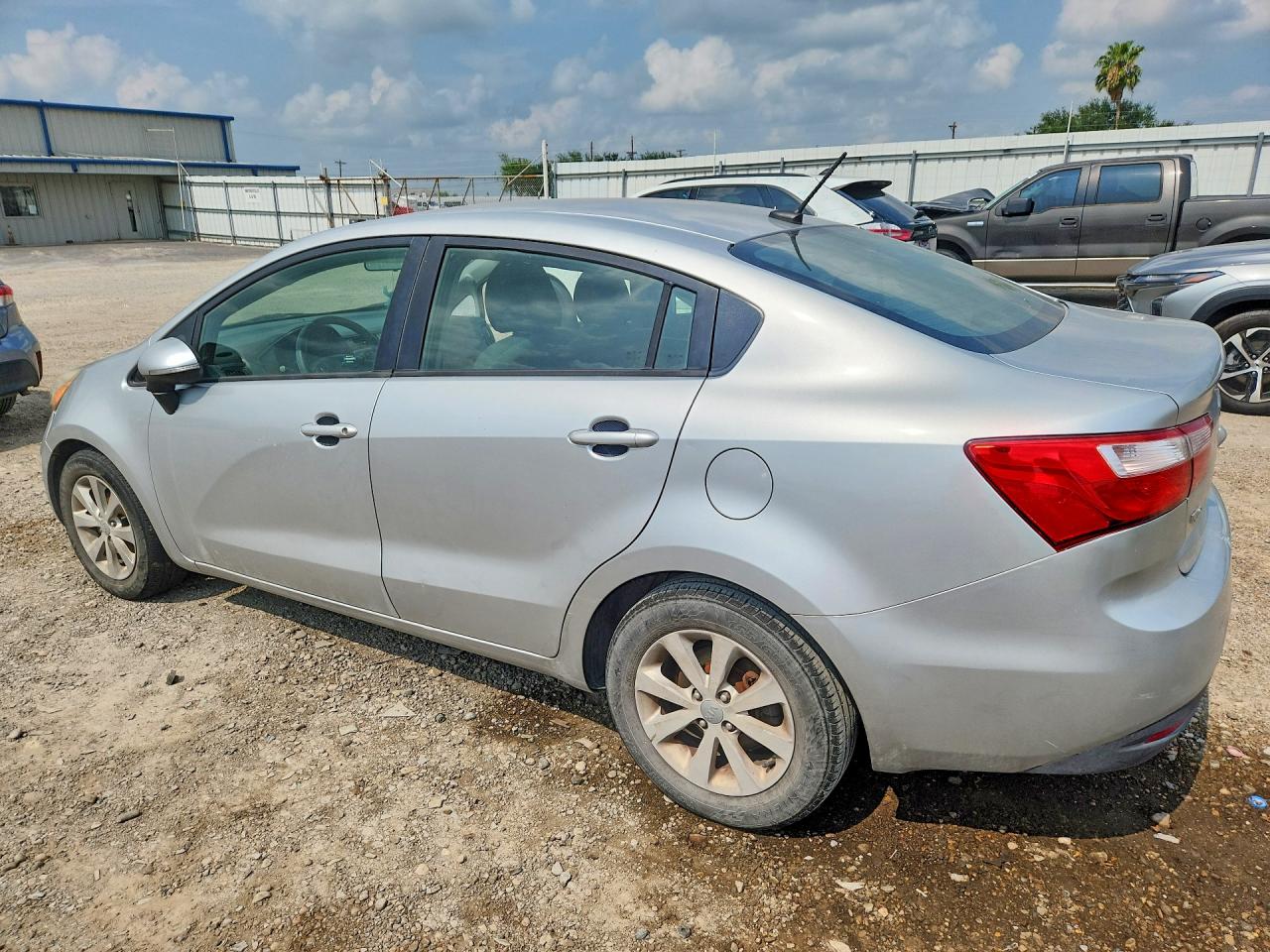2012 Kia Rio Ex Silver vin: KNADN4A34C6044245