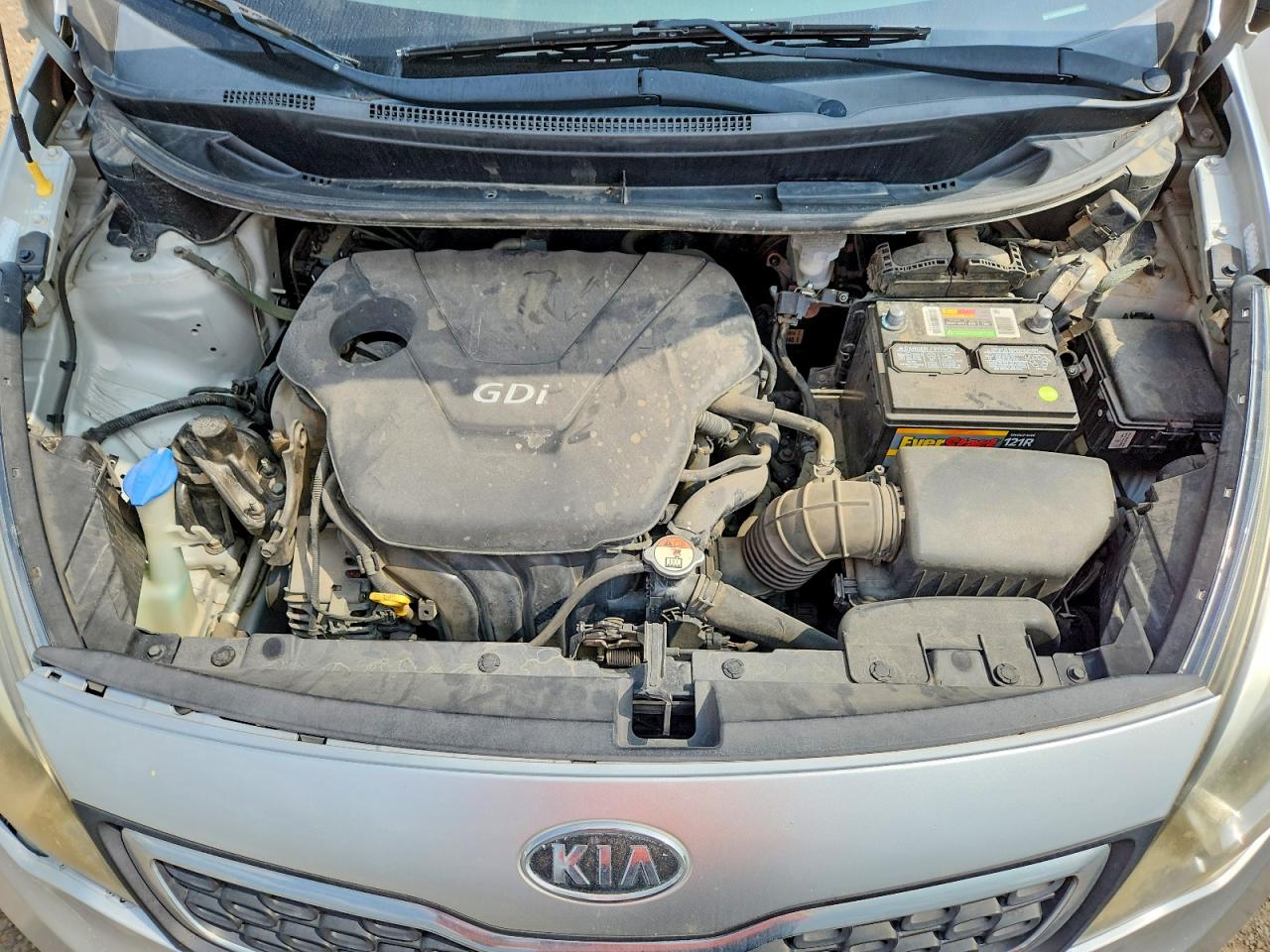 2012 Kia Rio Ex Silver vin: KNADN4A34C6044245