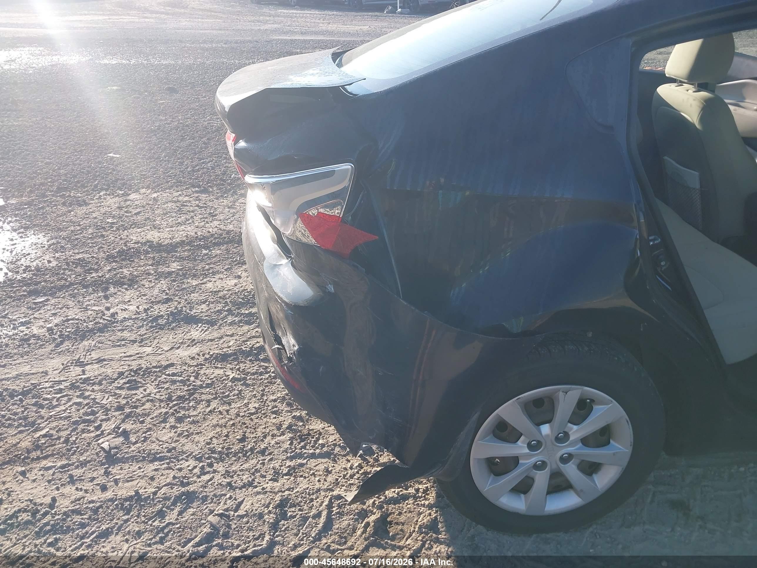 2013 Kia Rio Ex Black vin: KNADN4A34D6271100