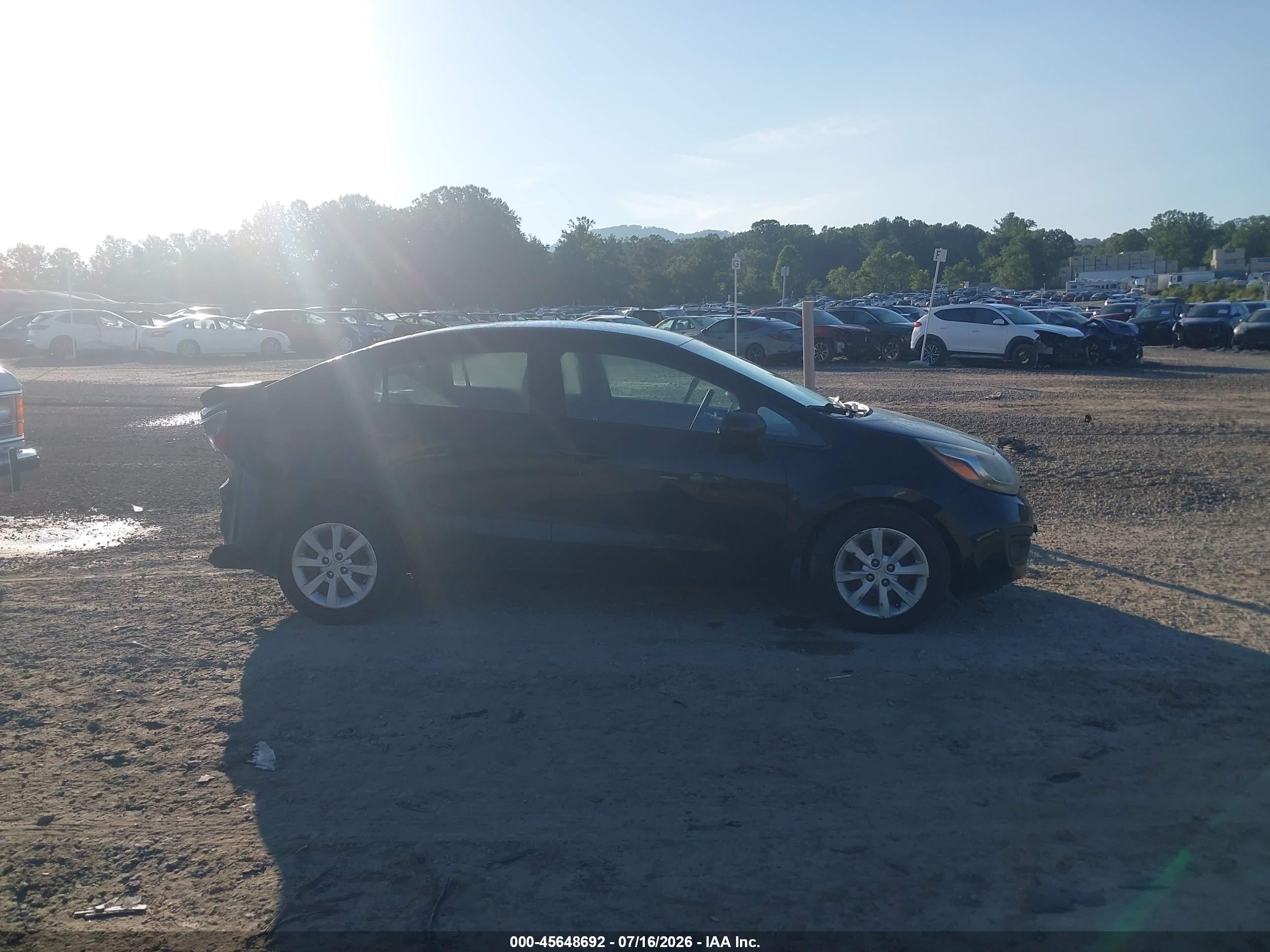2013 Kia Rio Ex Black vin: KNADN4A34D6271100