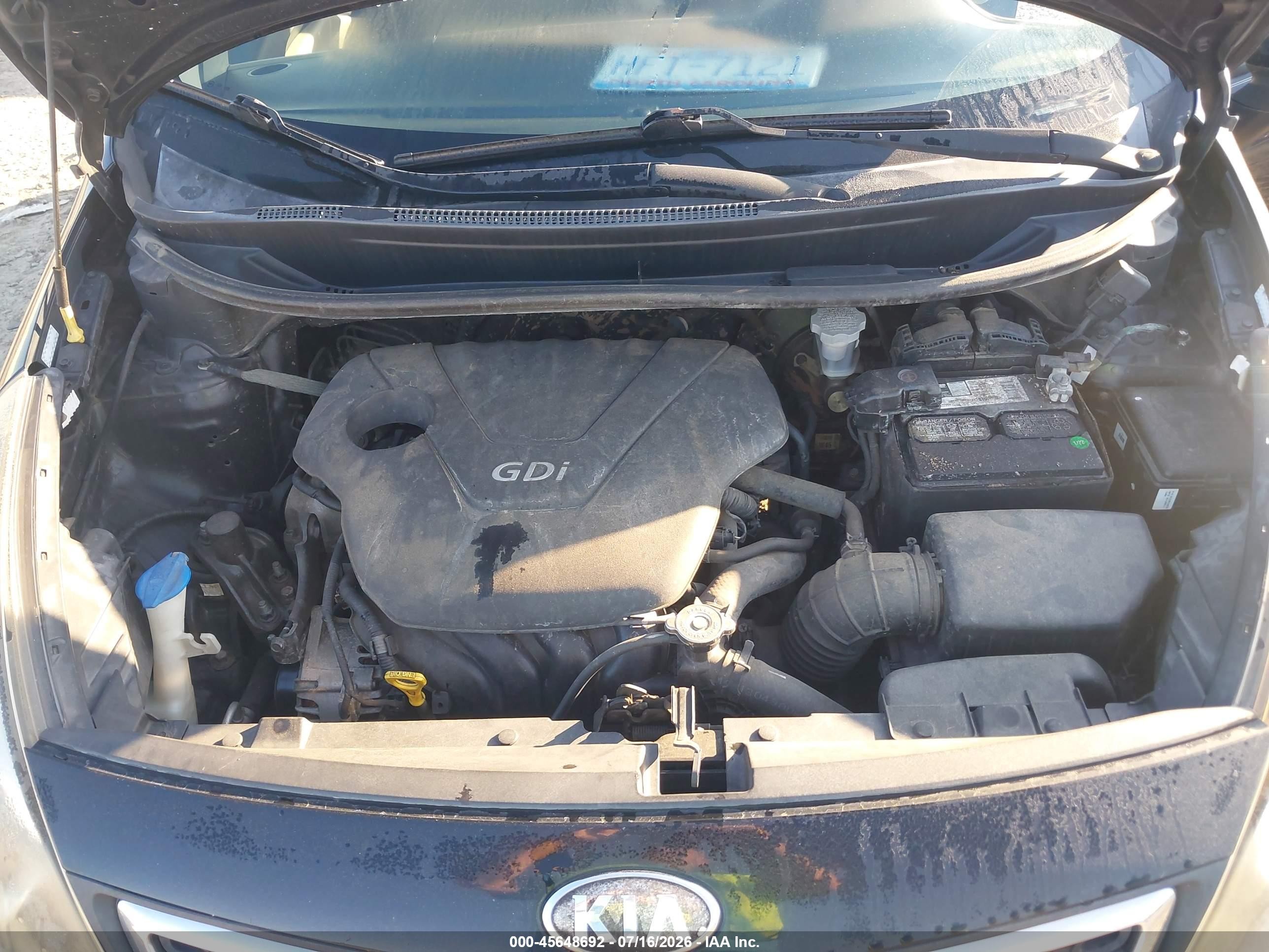 2013 Kia Rio Ex Black vin: KNADN4A34D6271100