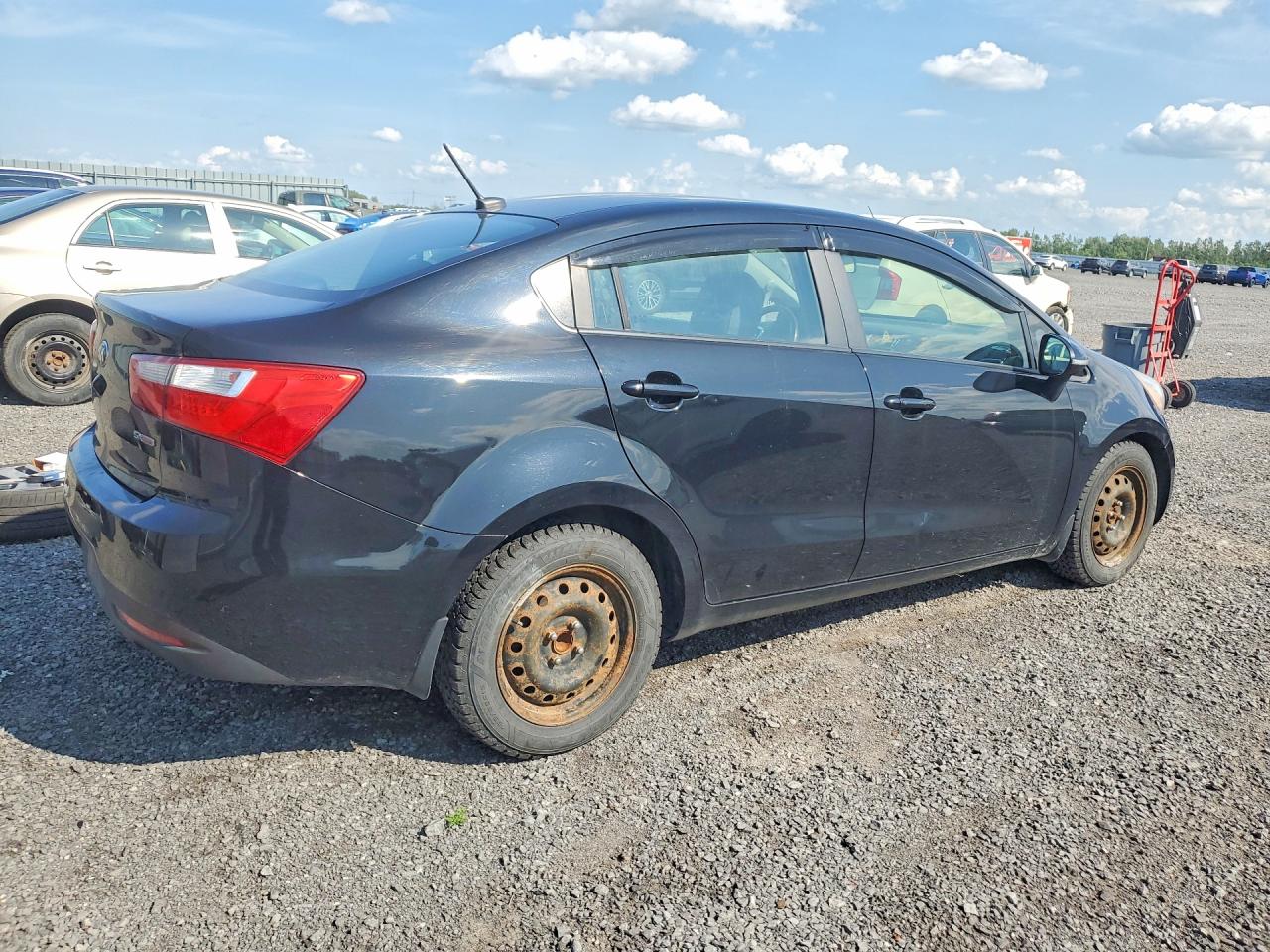 2014 Kia Rio Ex Black vin: KNADN4A34E6328753