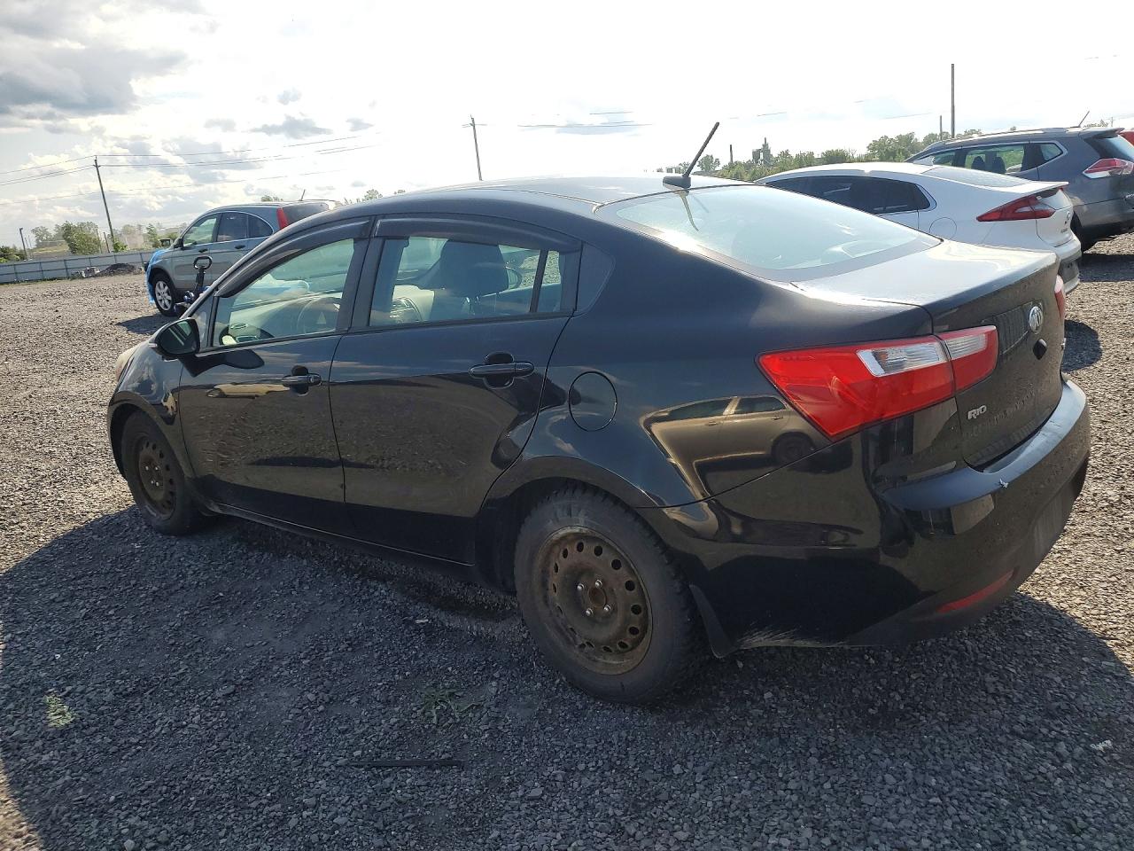 2014 Kia Rio Ex Black vin: KNADN4A34E6328753