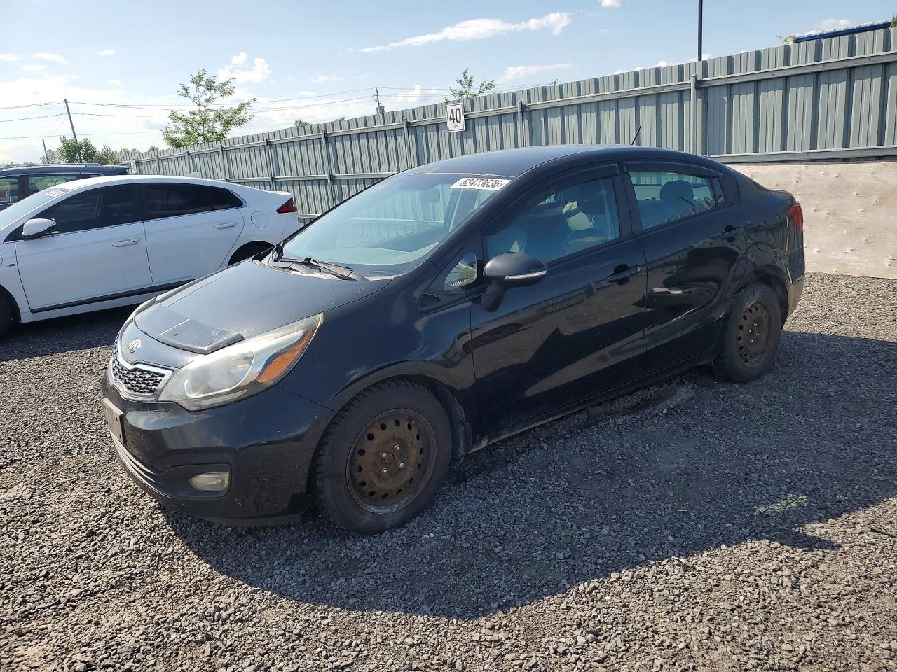 2014 Kia Rio Ex Black vin: KNADN4A34E6328753