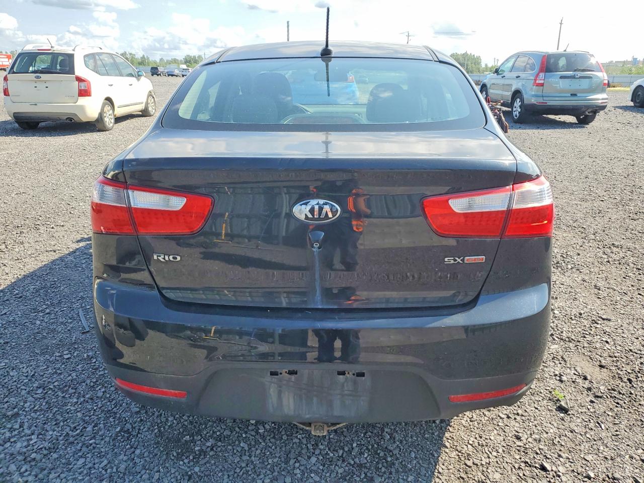 2014 Kia Rio Ex Black vin: KNADN4A34E6328753