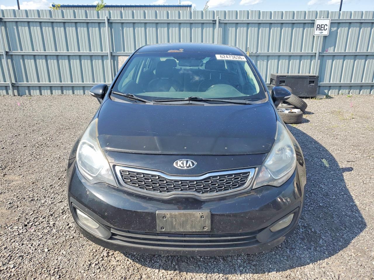 2014 Kia Rio Ex Black vin: KNADN4A34E6328753