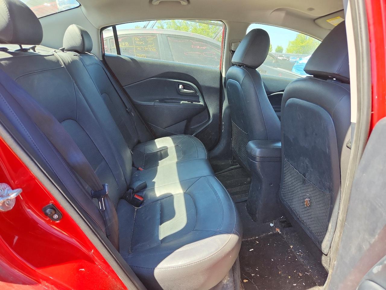 2014 Kia Rio Ex Red vin: KNADN4A34E6378035