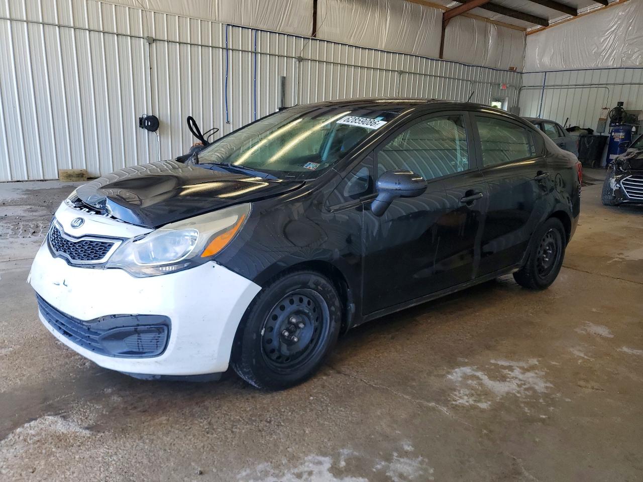 2015 Kia Rio Ex Черный vin: KNADN4A34F6447064