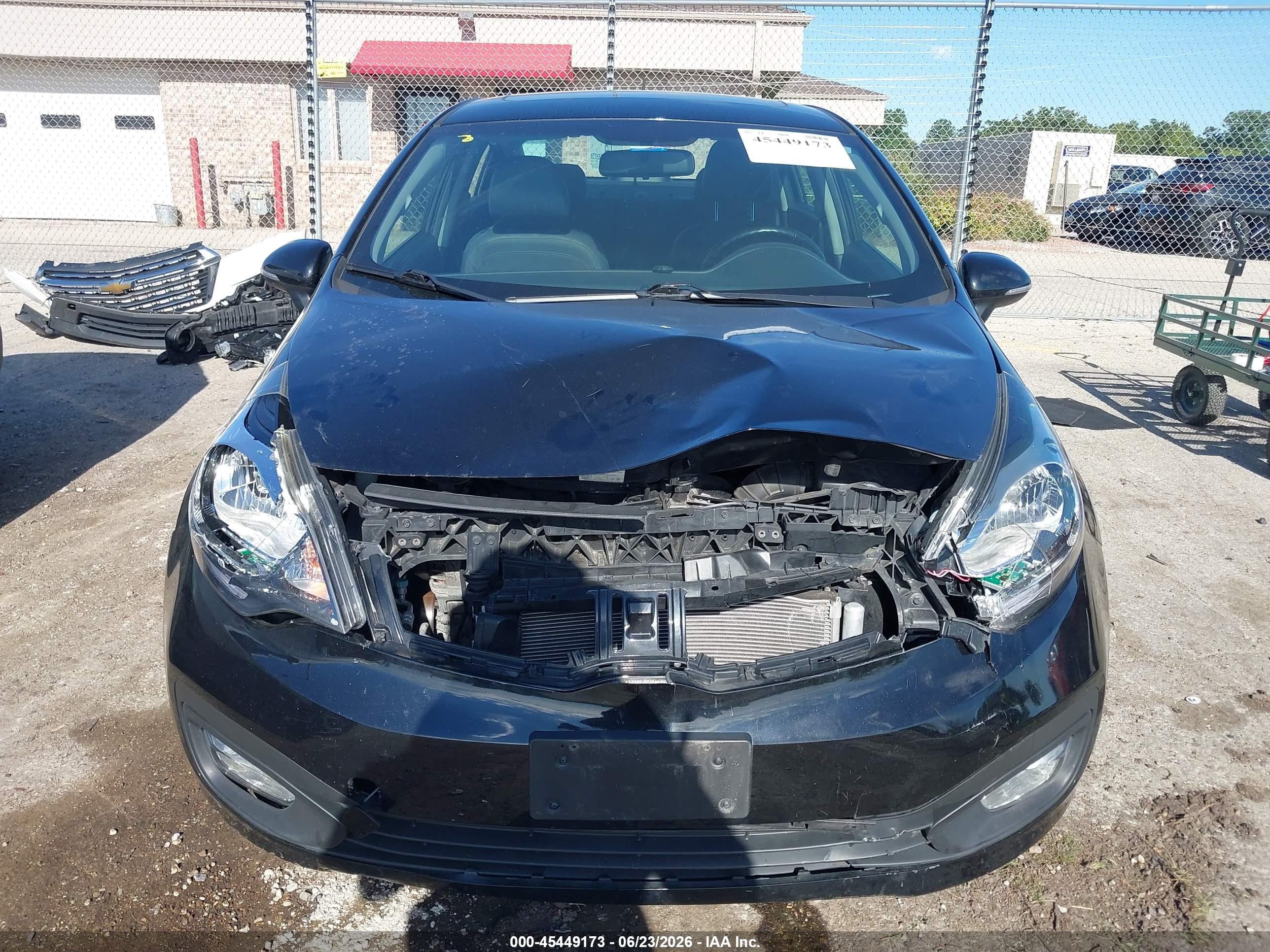 2015 Kia Rio Sx Black vin: KNADN4A34F6469694