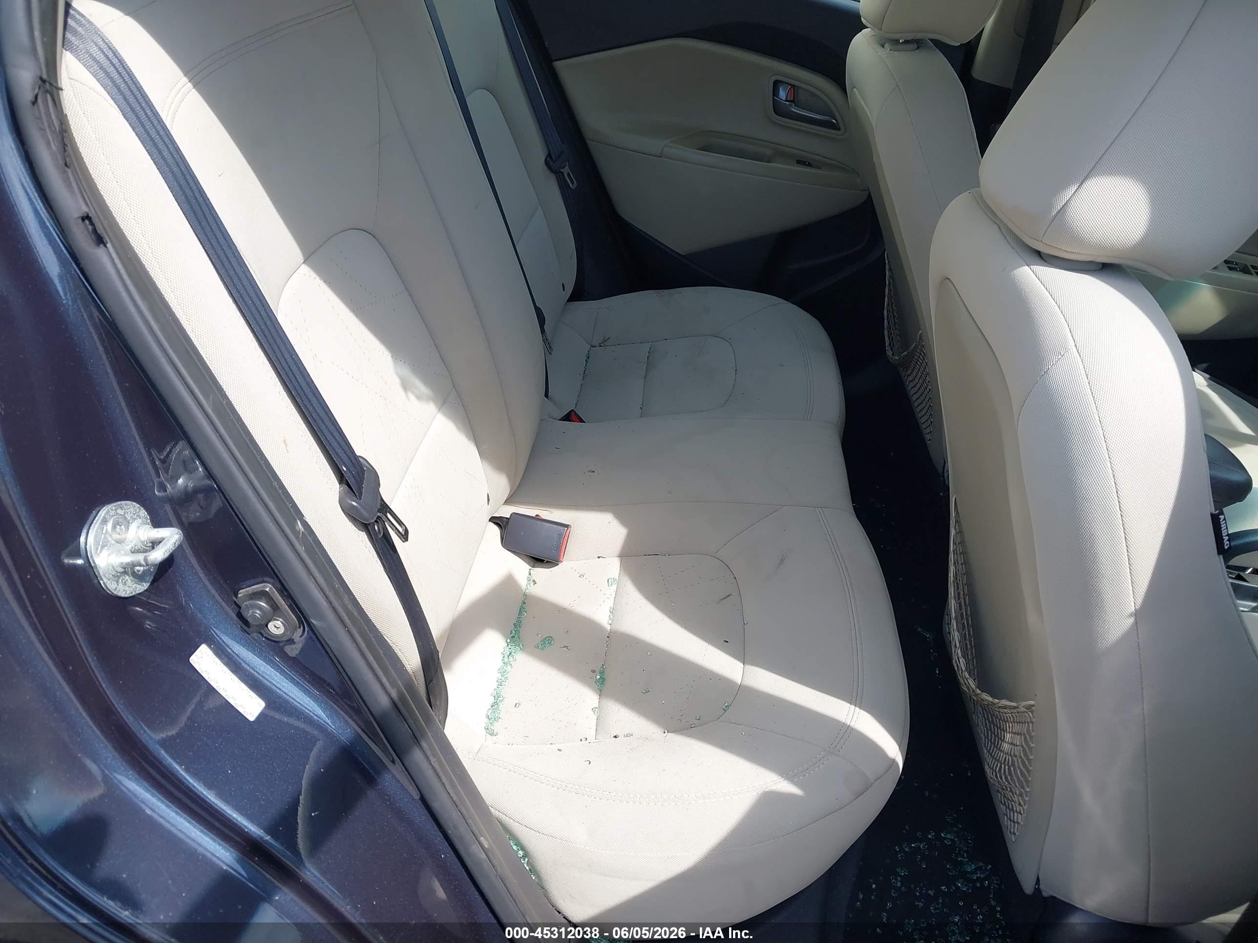 2013 Kia Rio Ex Blue vin: KNADN4A35D6113655