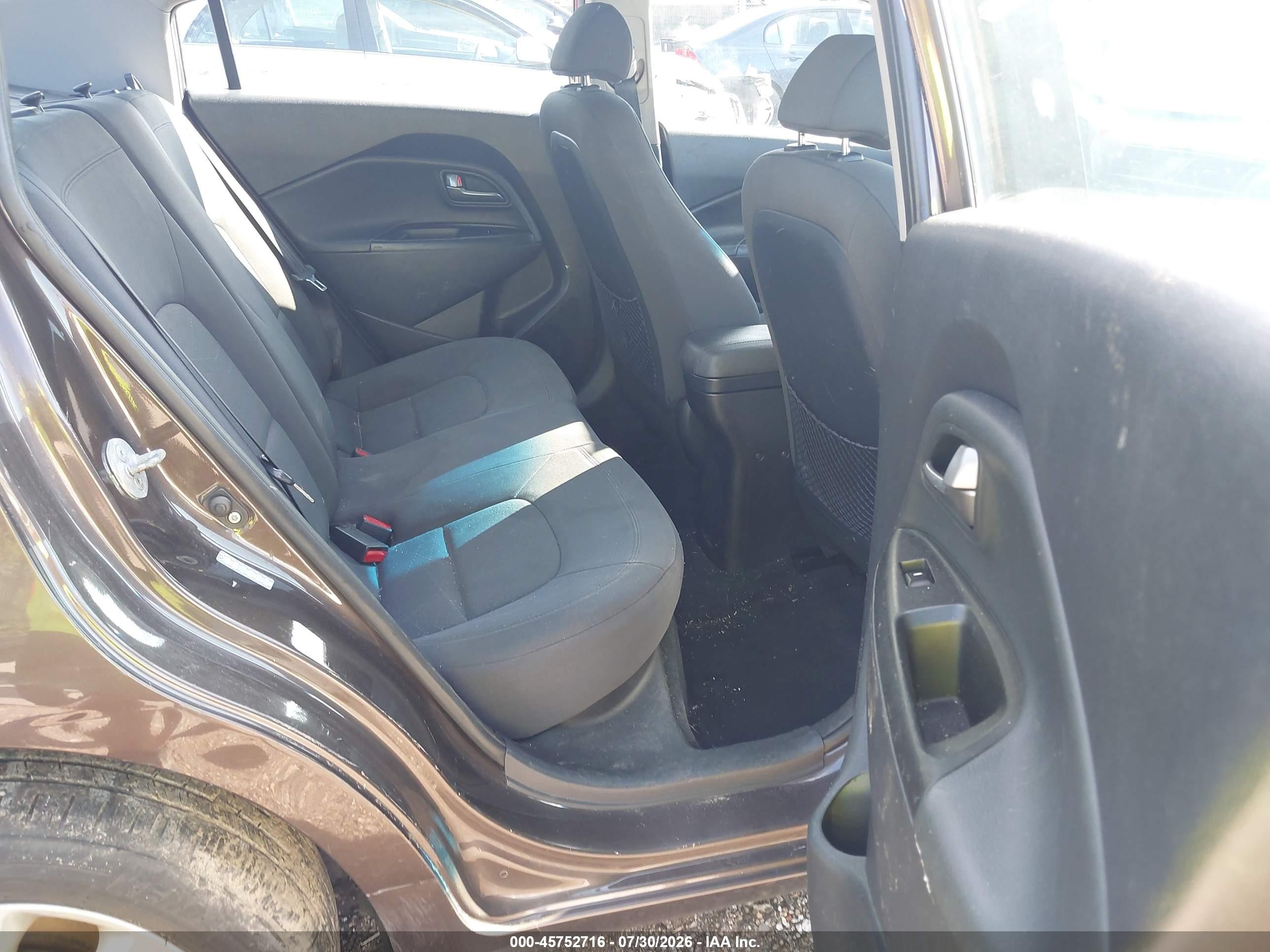 2013 Kia Rio Ex Коричневый vin: KNADN4A35D6241295