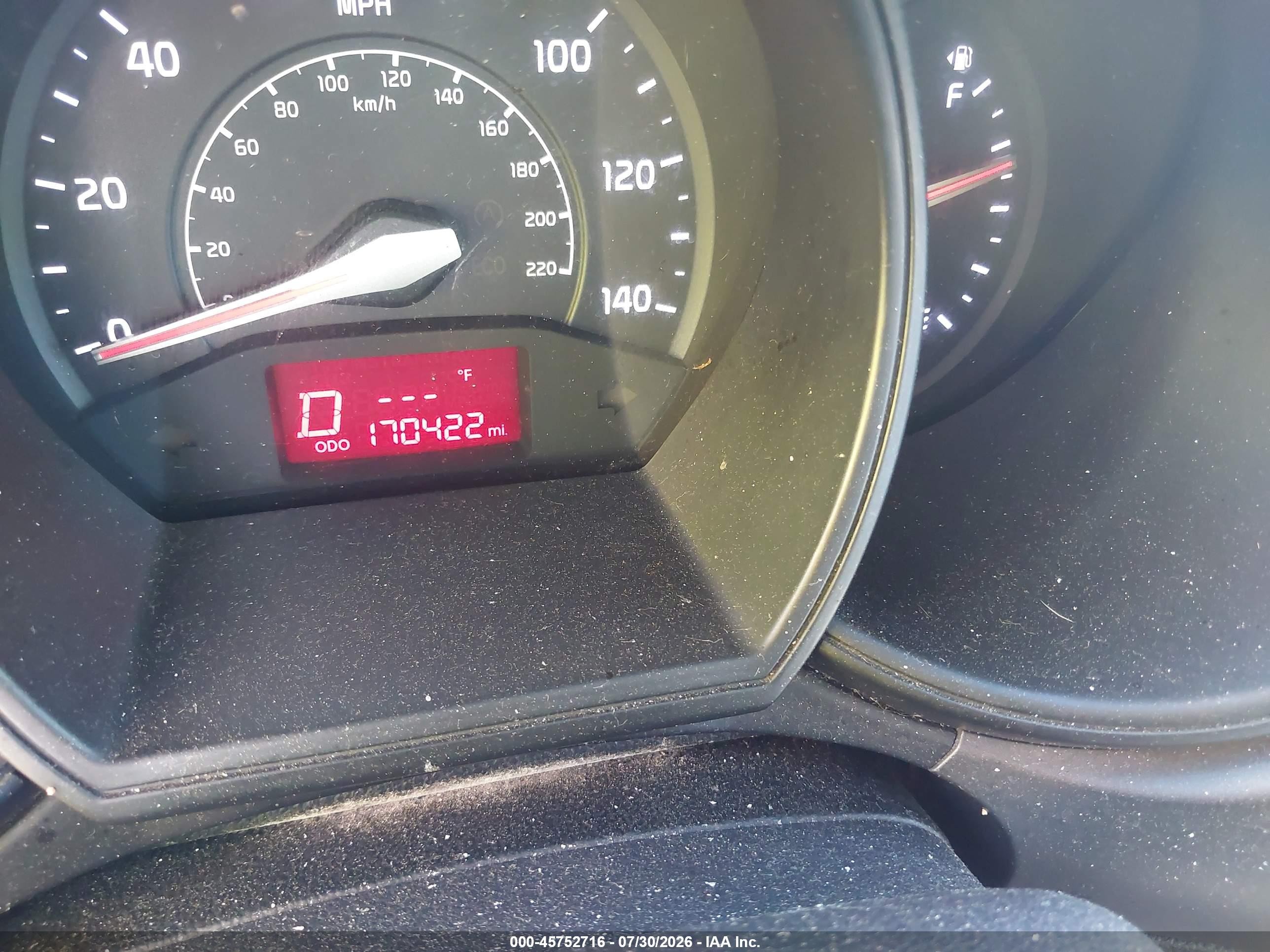 2013 Kia Rio Ex Коричневый vin: KNADN4A35D6241295