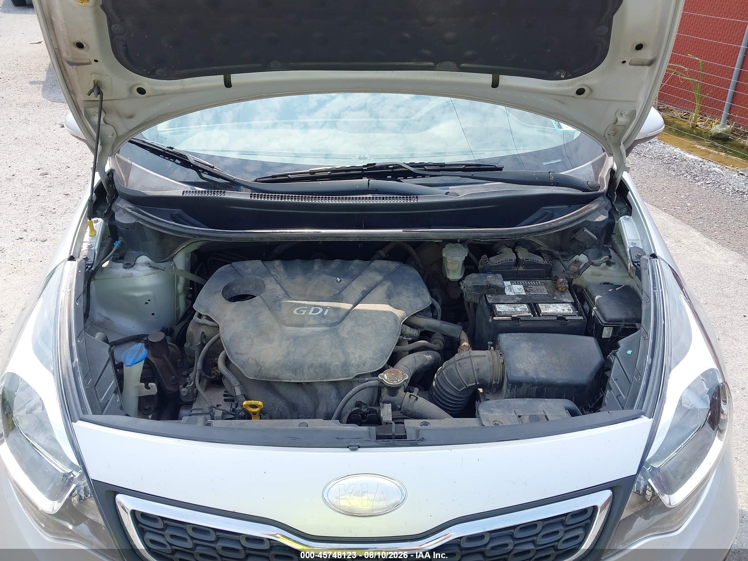 2013 Kia Rio Ex Silver vin: KNADN4A35D6242365