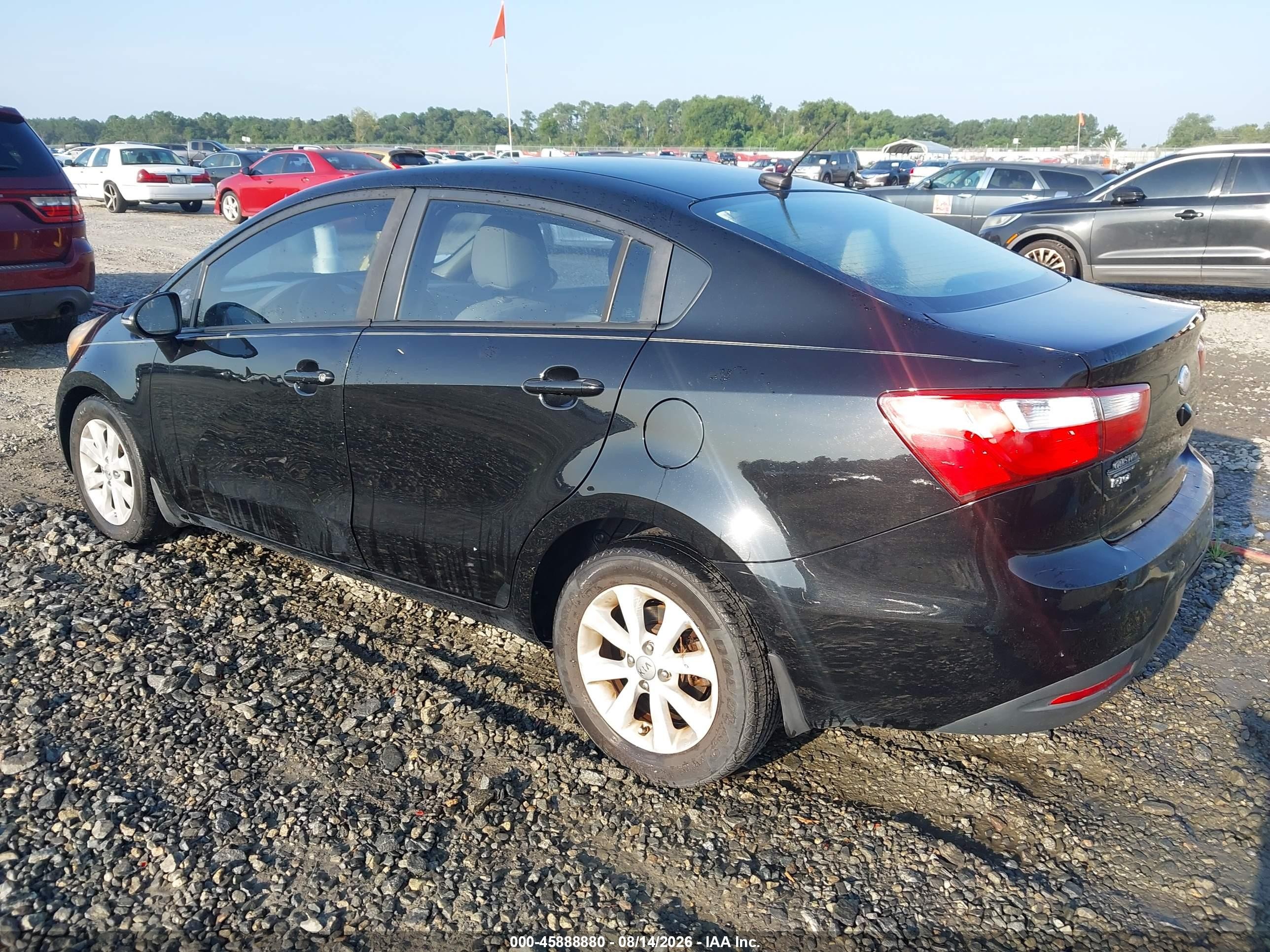 2013 Kia Rio Ex Black vin: KNADN4A35D6242379