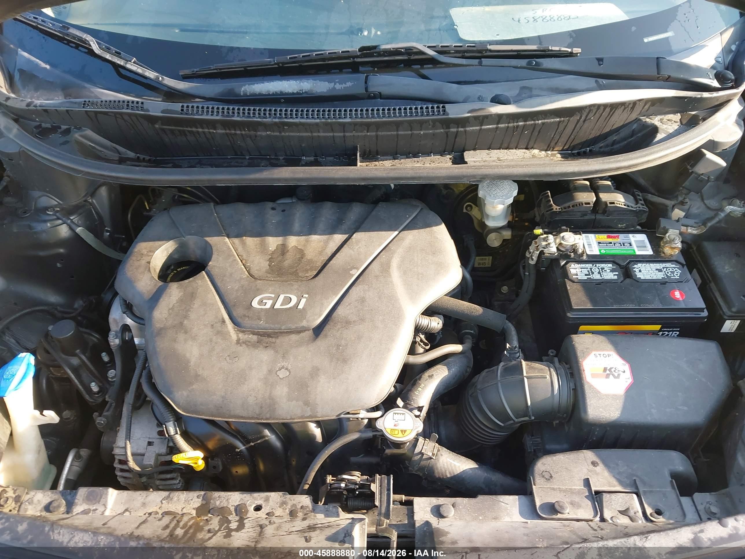 2013 Kia Rio Ex Black vin: KNADN4A35D6242379