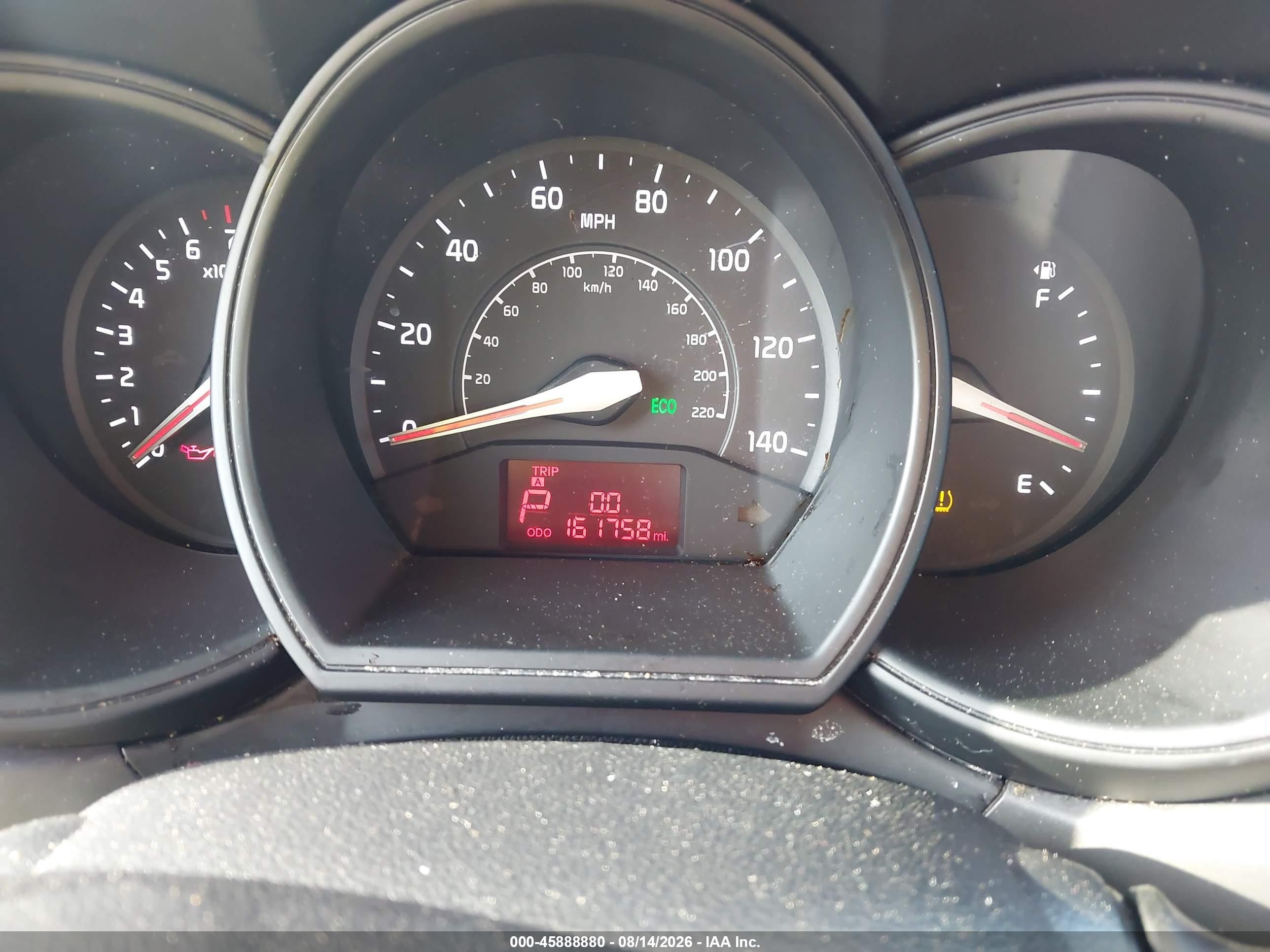 2013 Kia Rio Ex Black vin: KNADN4A35D6242379