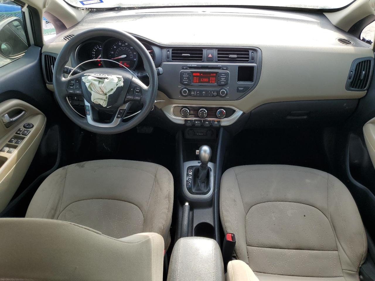 2015 Kia Rio Ex Silver vin: KNADN4A35F6421766