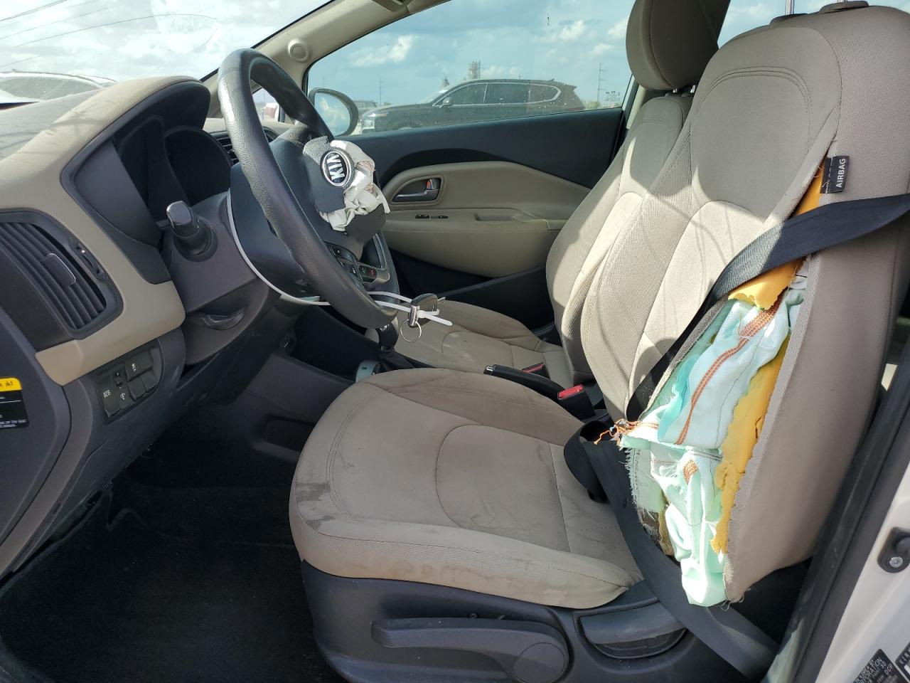 2015 Kia Rio Ex Silver vin: KNADN4A35F6421766