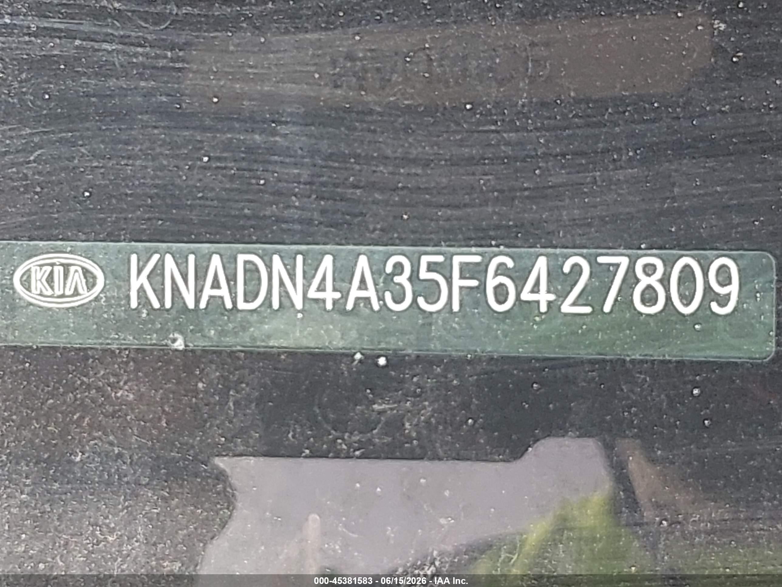 2015 Kia Rio Sx White vin: KNADN4A35F6427809