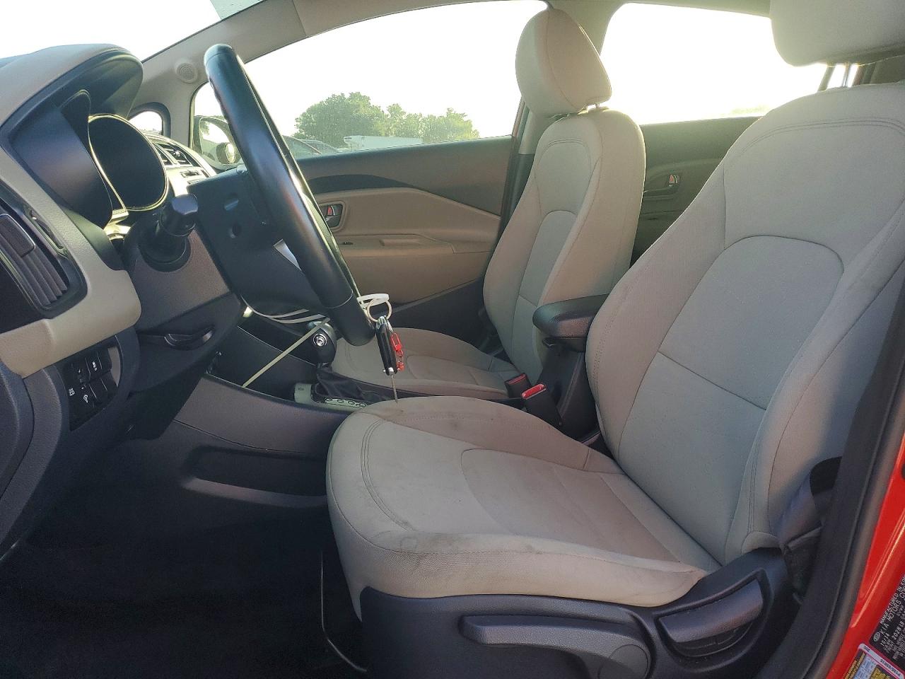 2015 Kia Rio Ex Red vin: KNADN4A35F6479781